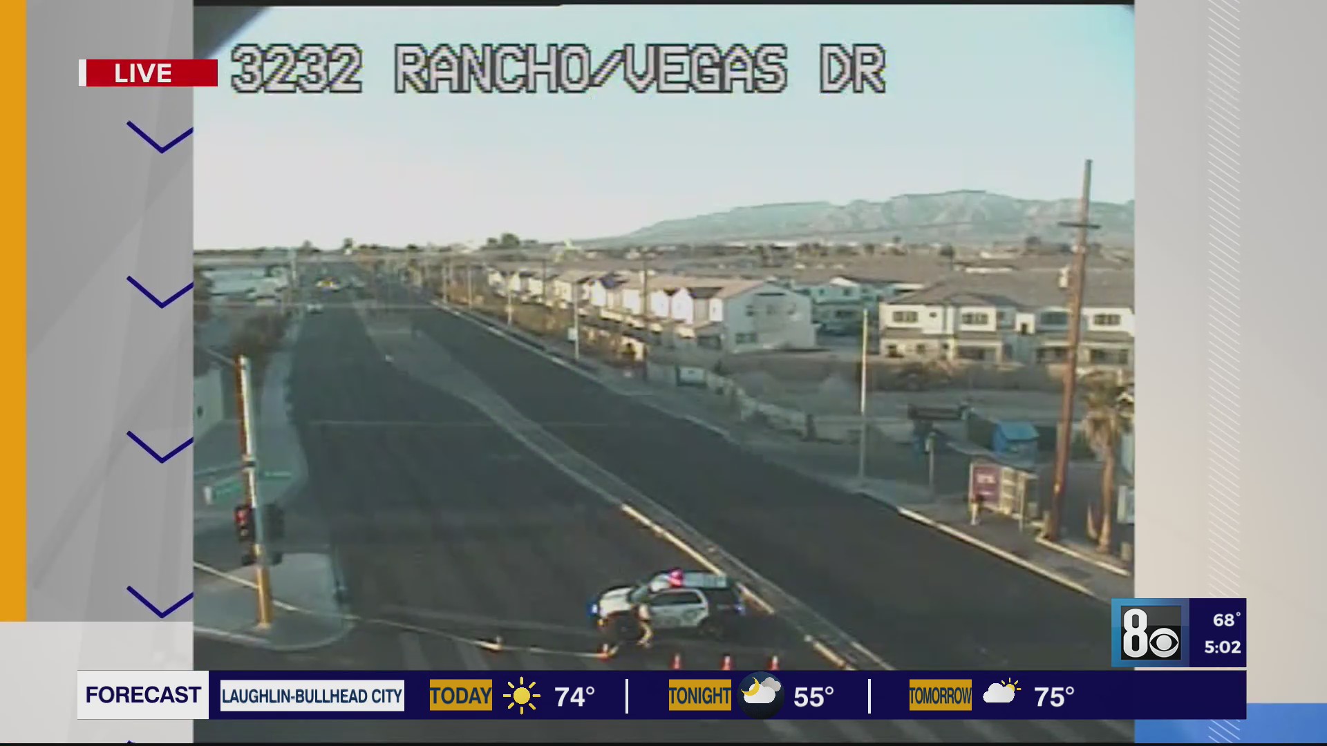 Motorcyclist dead after central Las Vegas valley crash – KLAS