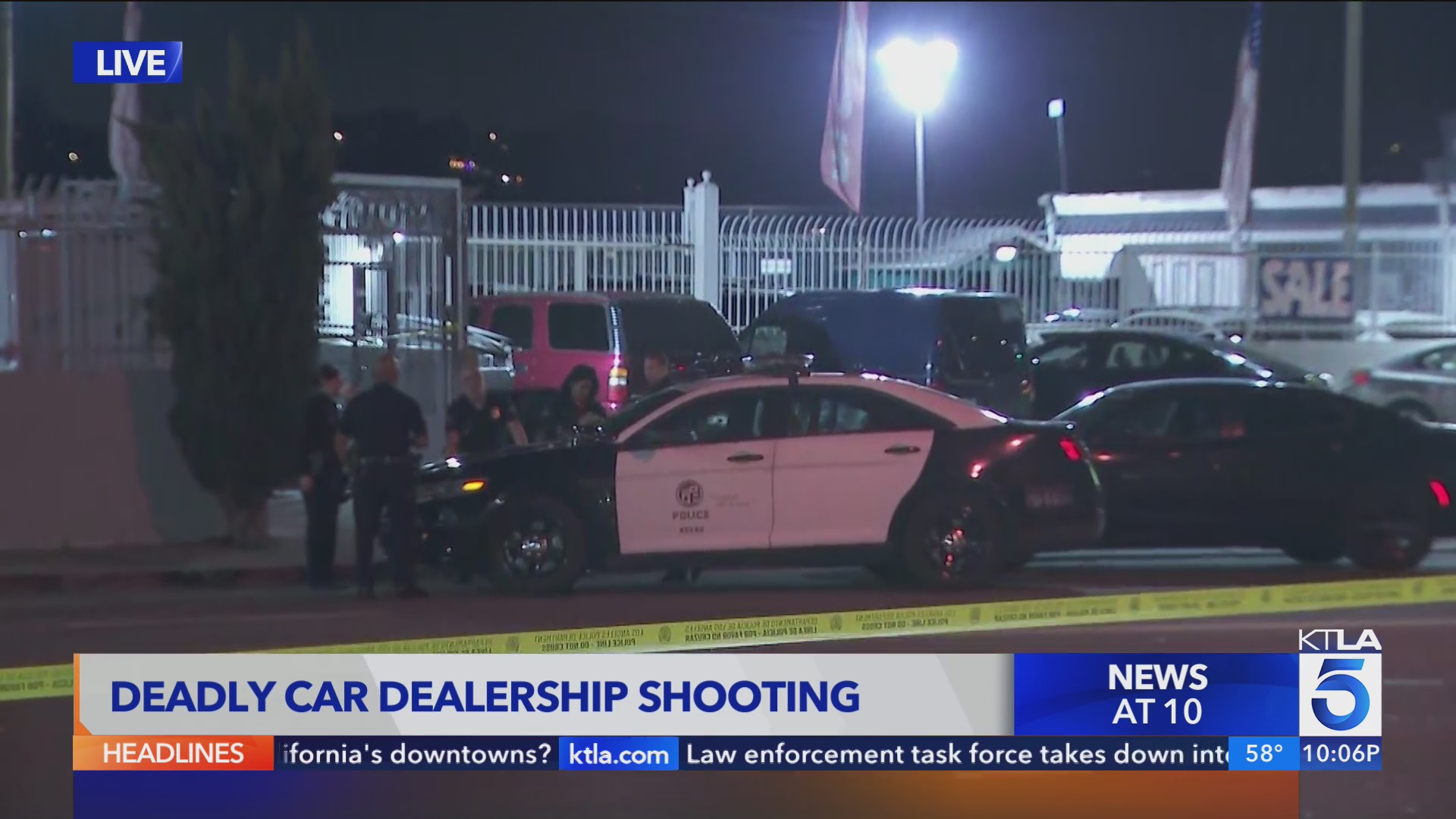 Deadly car dealership shooting in Glassell Park KTLA