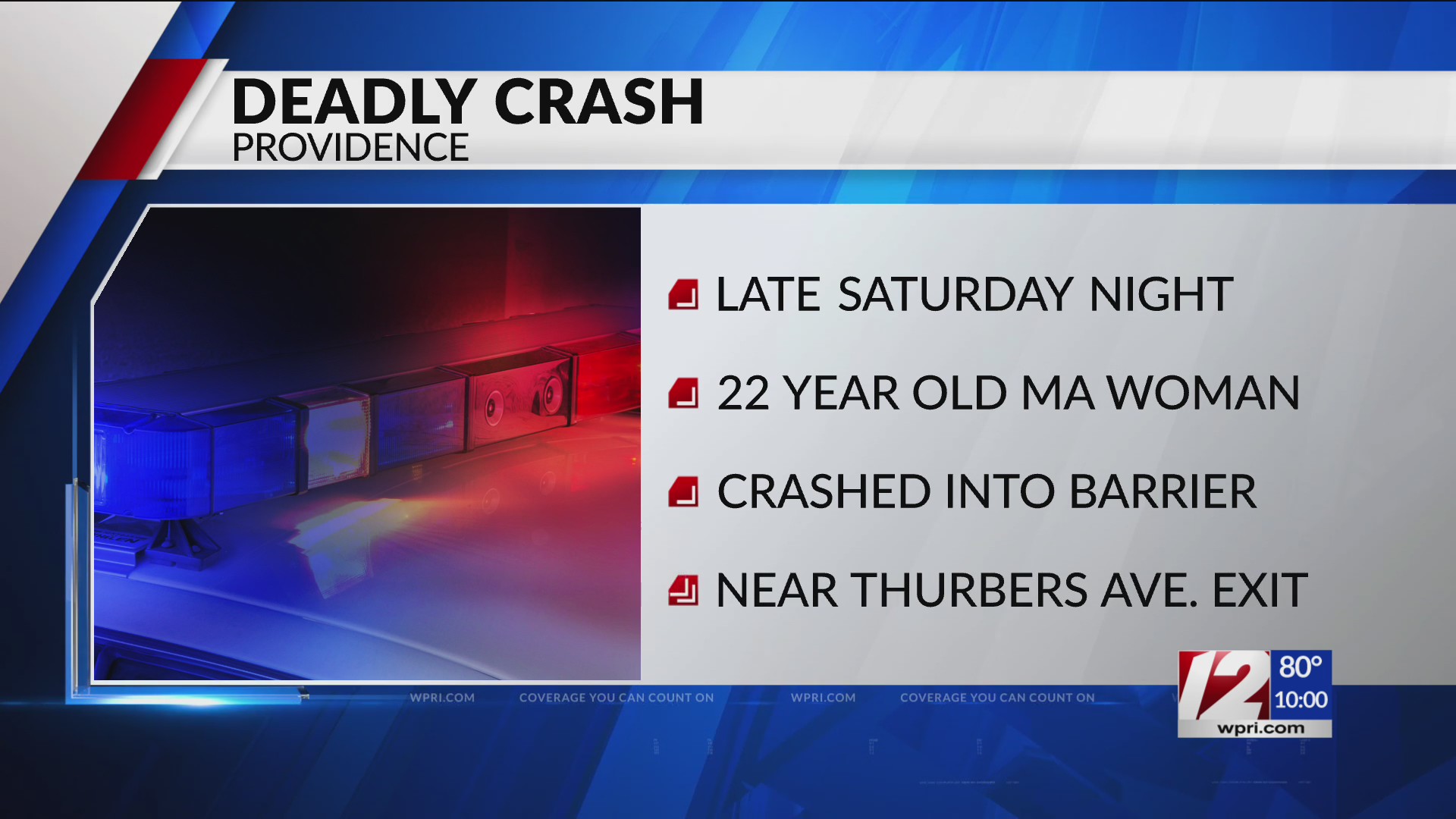 Motorcyclist killed in crash on I-95 in Providence – WPRI.com