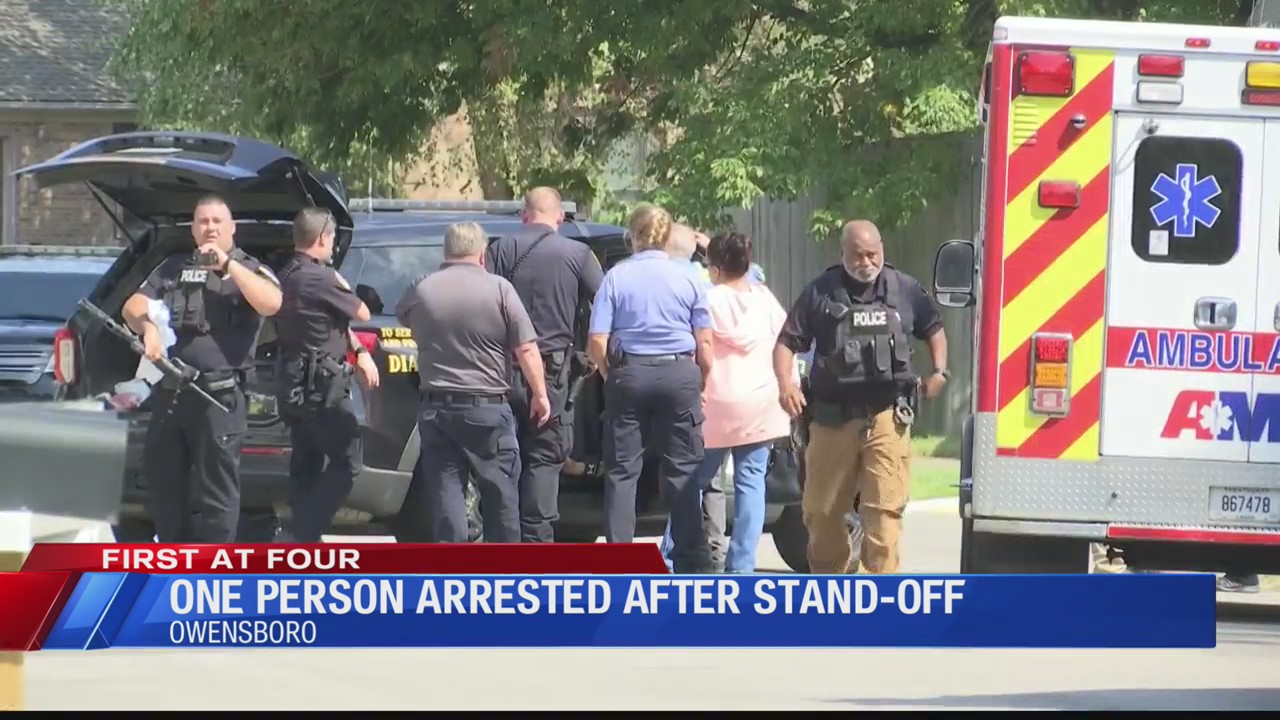 Owensboro Man Arrested After Standoff Eyewitness News (WEHT/WTVW)