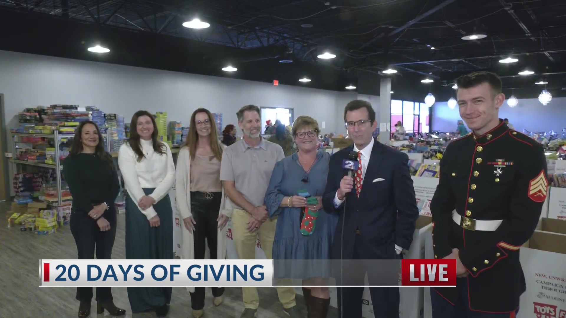 Helping out at the Toy Factory in North Charleston WCBD News 2