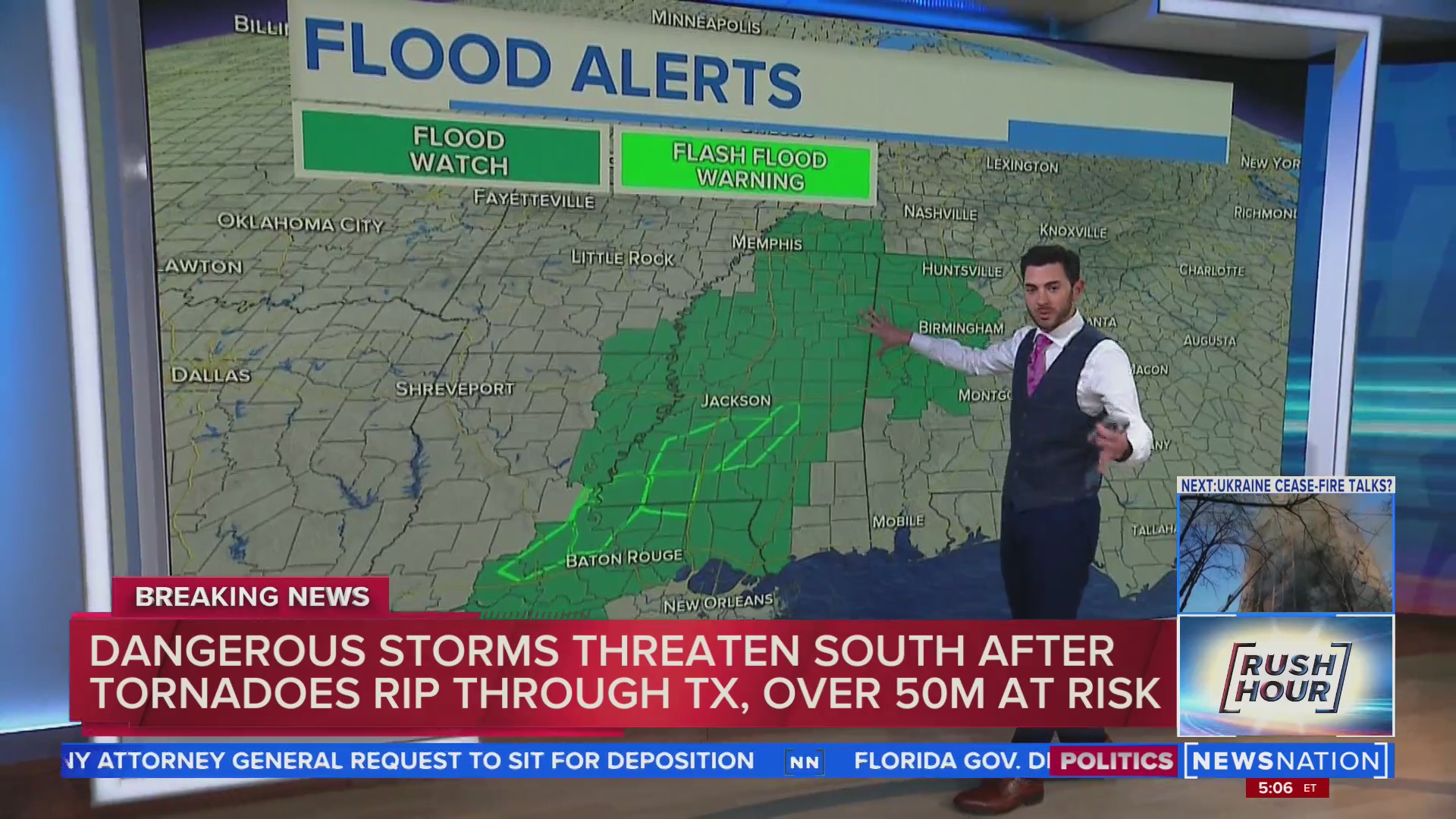 After deadly tornados hit Texas, dangerous storms threaten the South ...