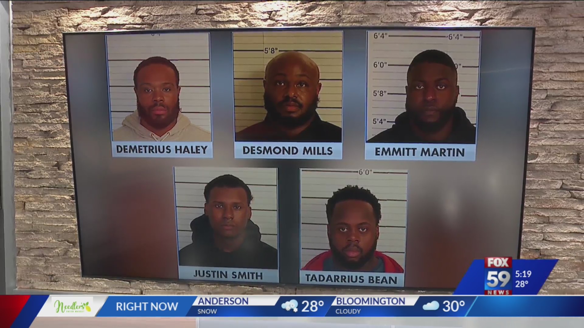 5 ex-officers charged in Tyre Nichols case plead not guilty – Fox 59