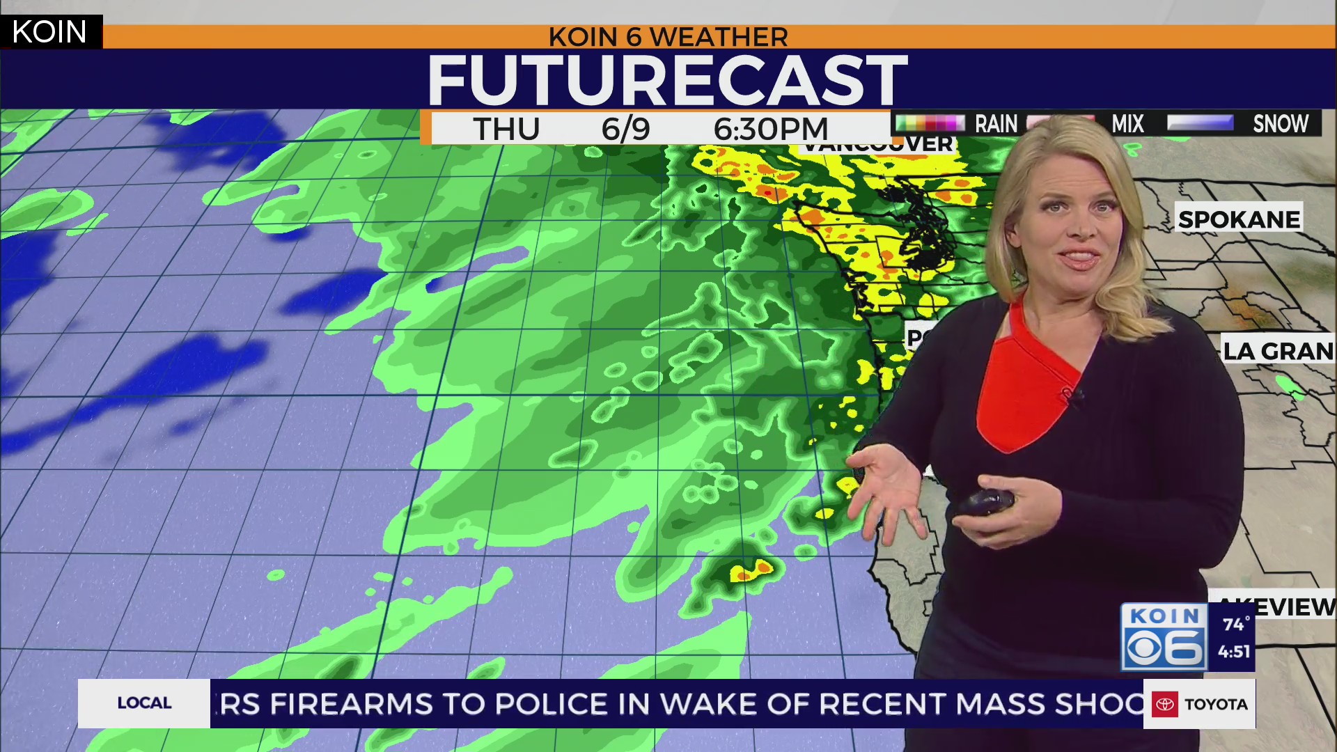 Weather forecast Plenty of rain coming later this week for the city of