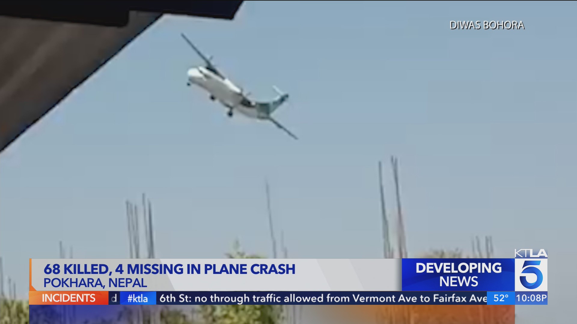 68 Dead 4 Missing After Plane Crash In Nepal Ktla