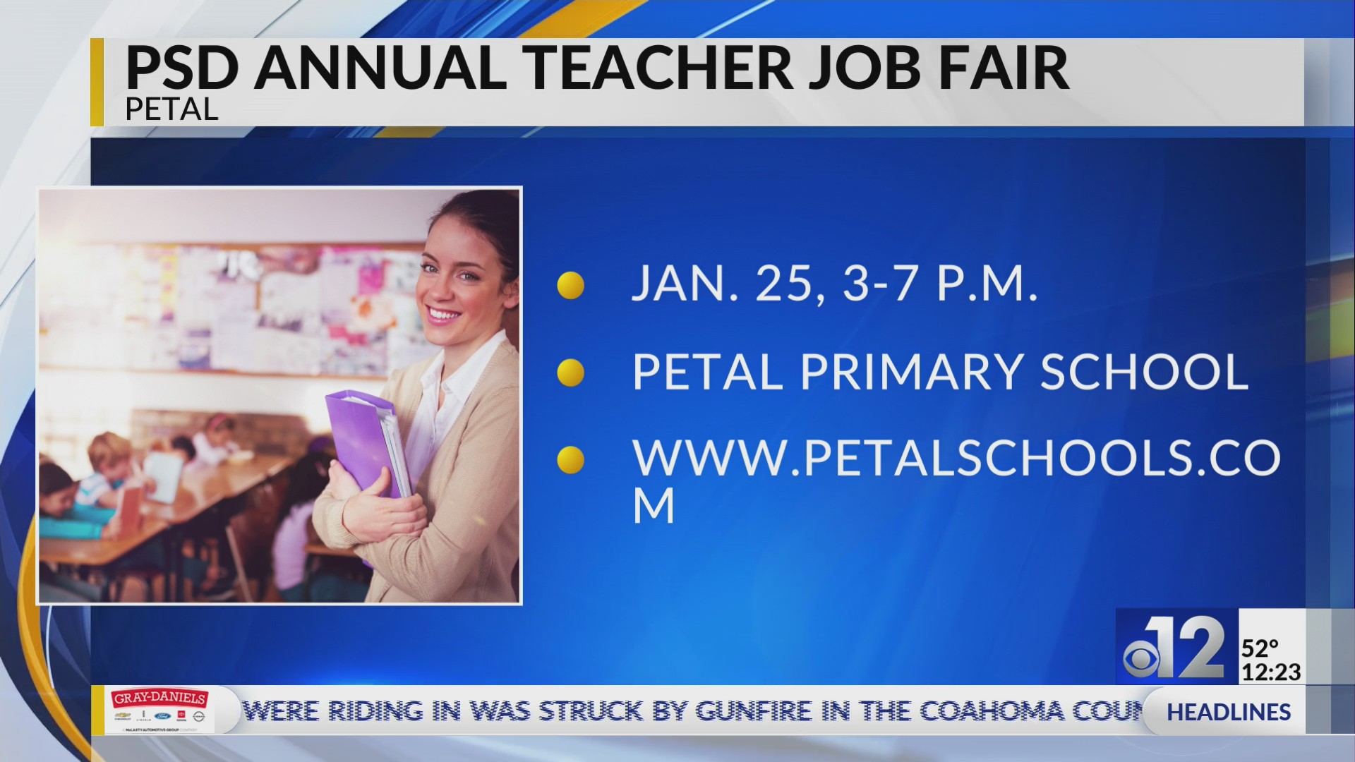 Petal School District hosts annual Teacher Job Fair WJTV