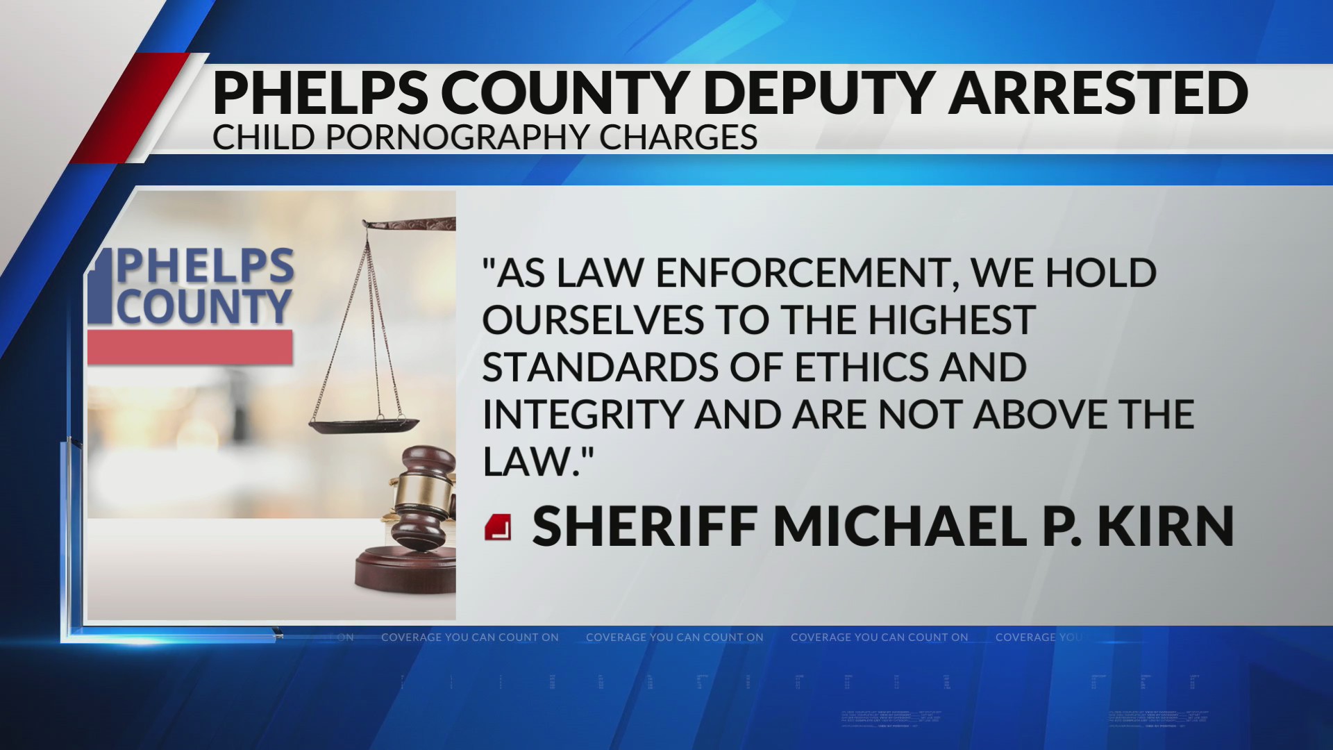 Phelps County sheriff’s deputy arrested on child porn charge FOX 2