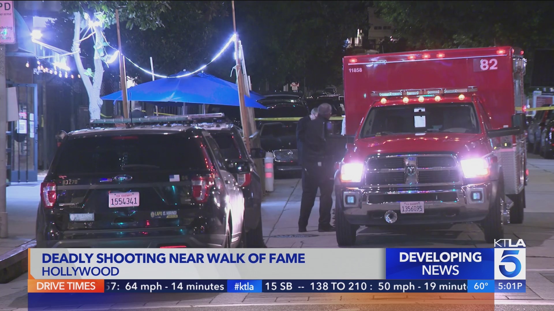 3 shot, 1 killed, near Hollywood Walk of Fame – KTLA