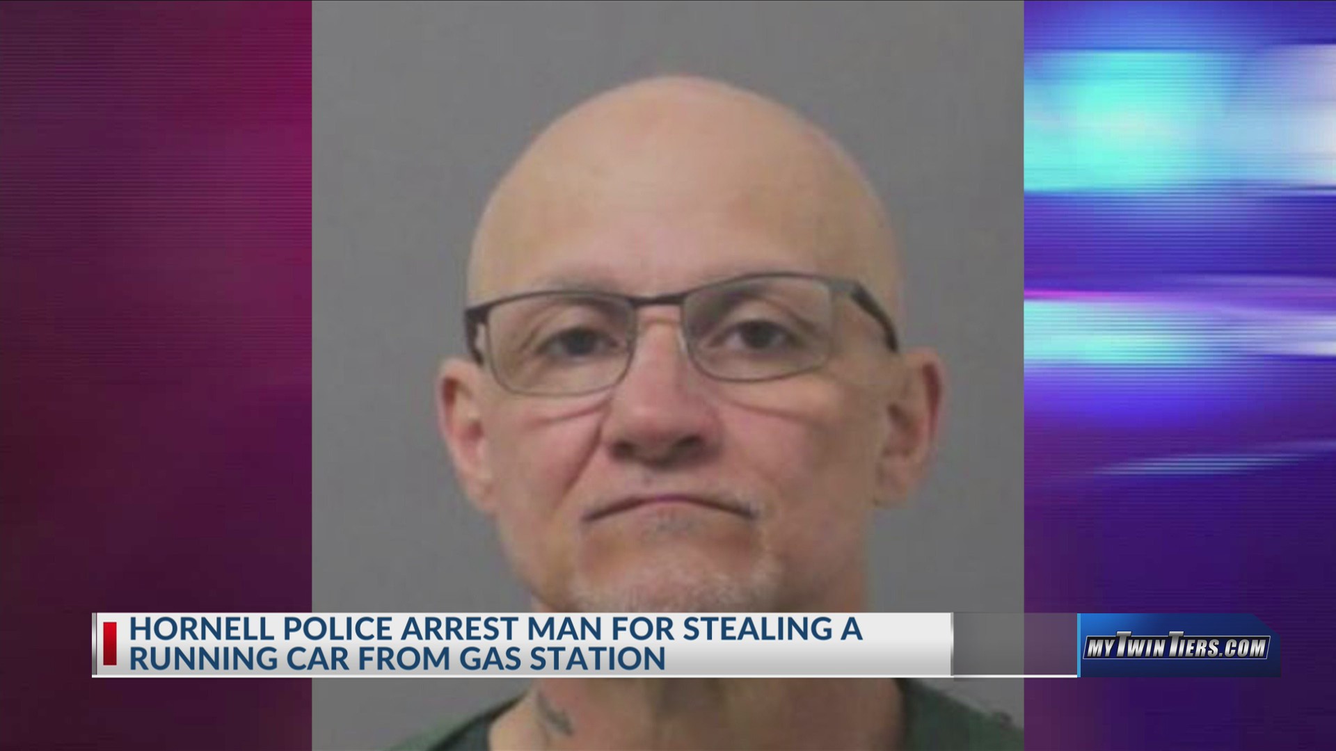 Hornell Police arrest man for stealing car from gas station WETM