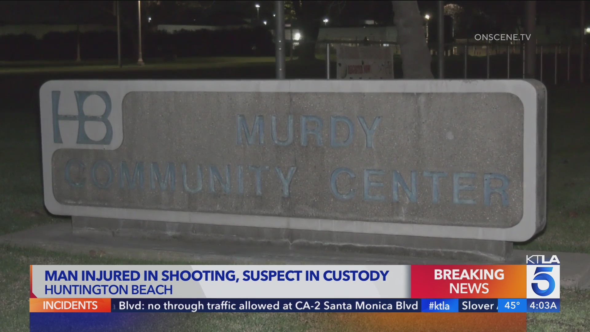 Man injured in Huntington Beach shooting – KTLA