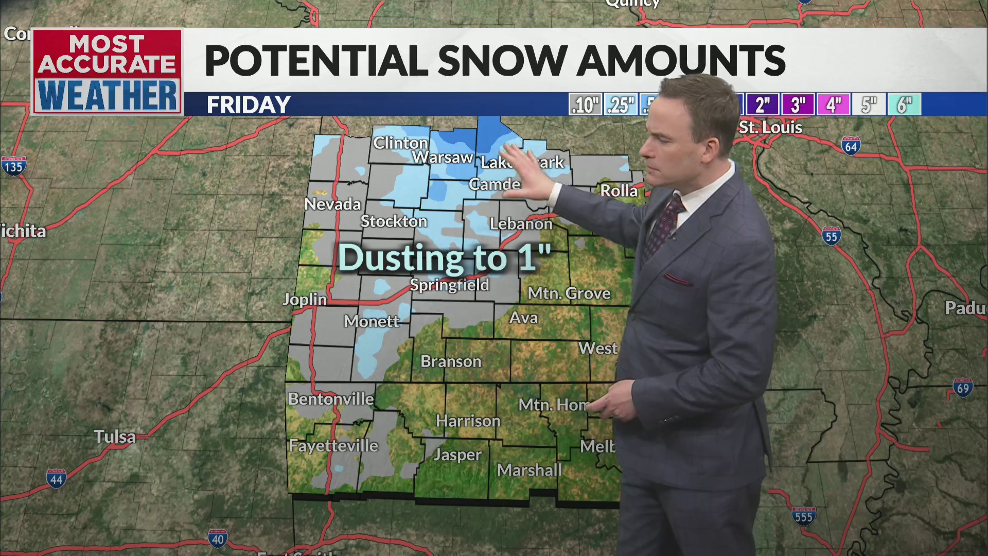 Storms tonight, dangerous cold tomorrow with much more to follow – KOLR ...