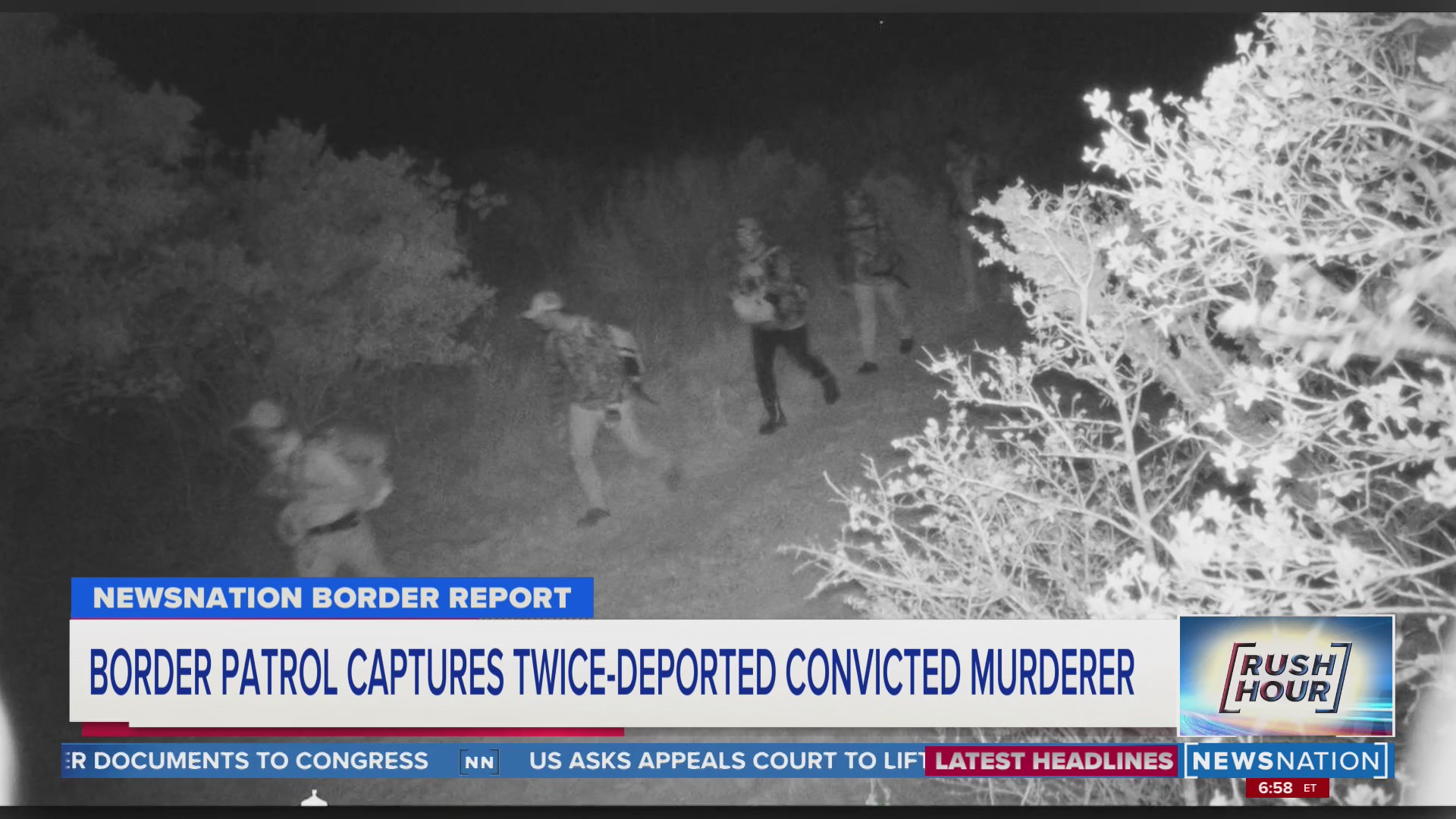 Border Patrol captures twice-deported convicted murderer | Rush Hour ...