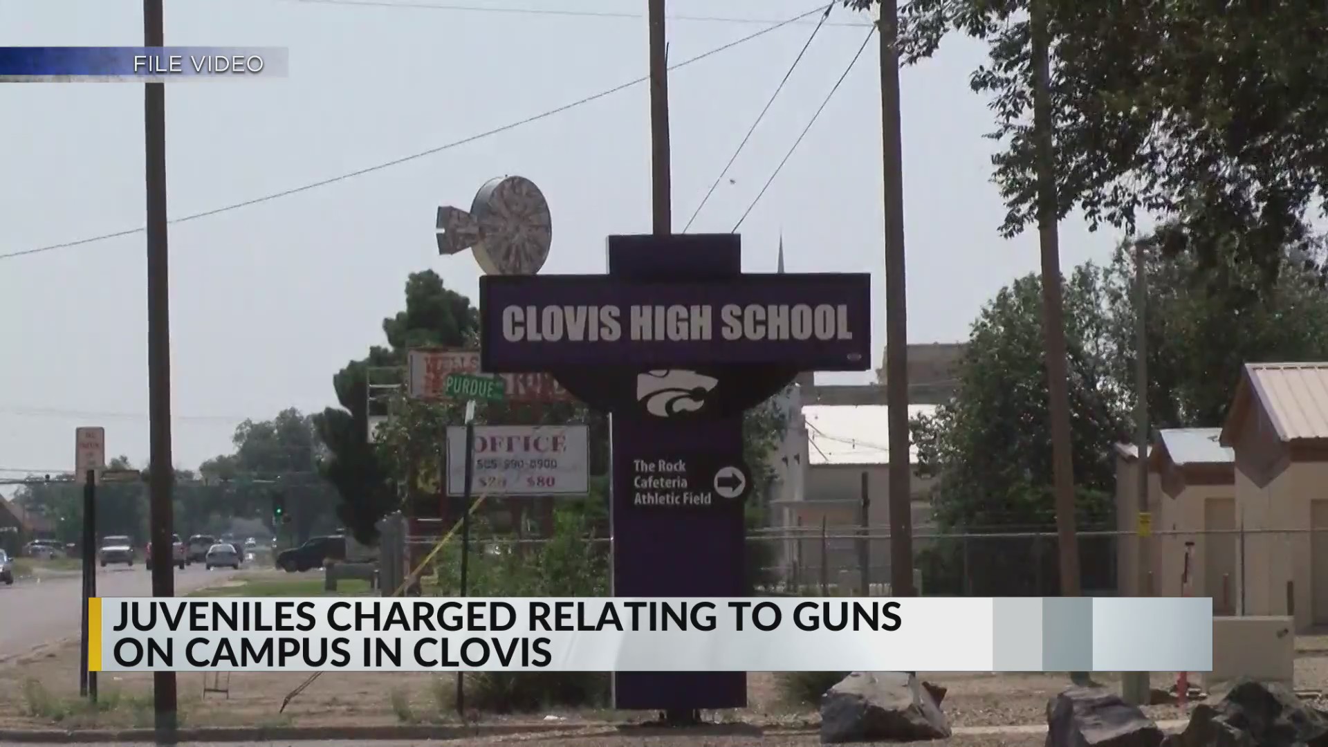 2 juveniles accused of bringing guns to Clovis school KRQE NEWS 13