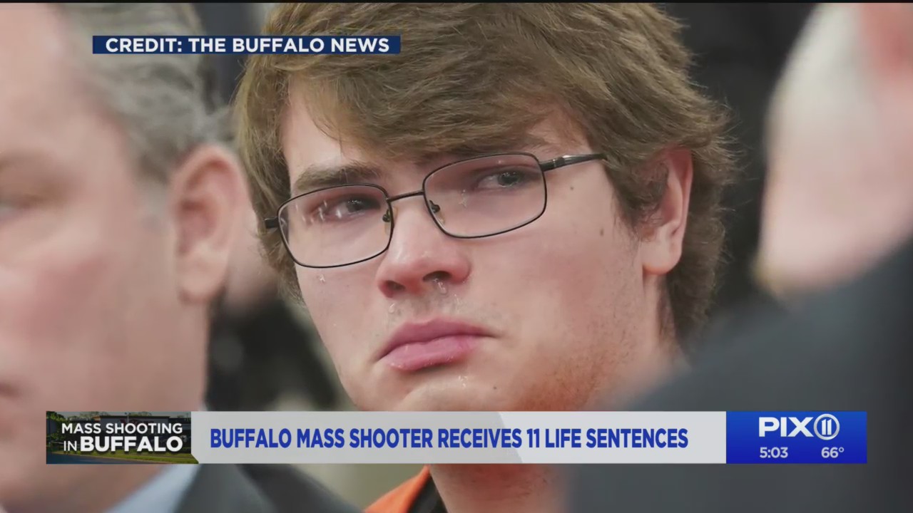 Buffalo mass shooter sentenced to life in prison – PIX11
