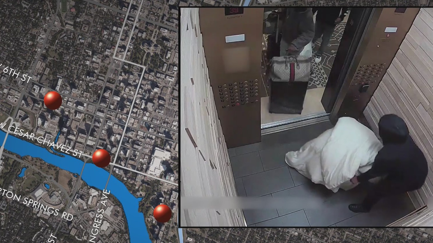 Police searching for three suspects in downtown Austin burglaries ...
