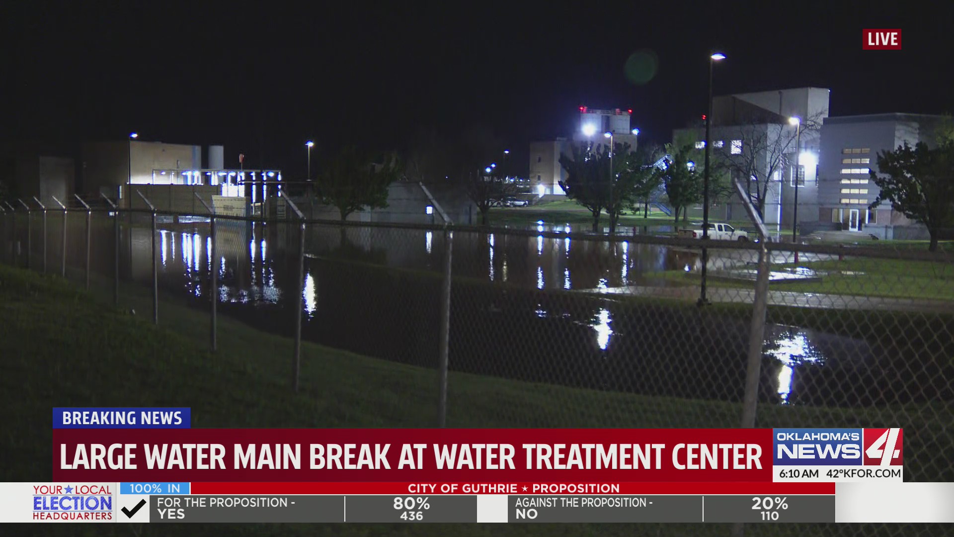 Large water main break affects Oklahoma City metro – KFOR.com Oklahoma City
