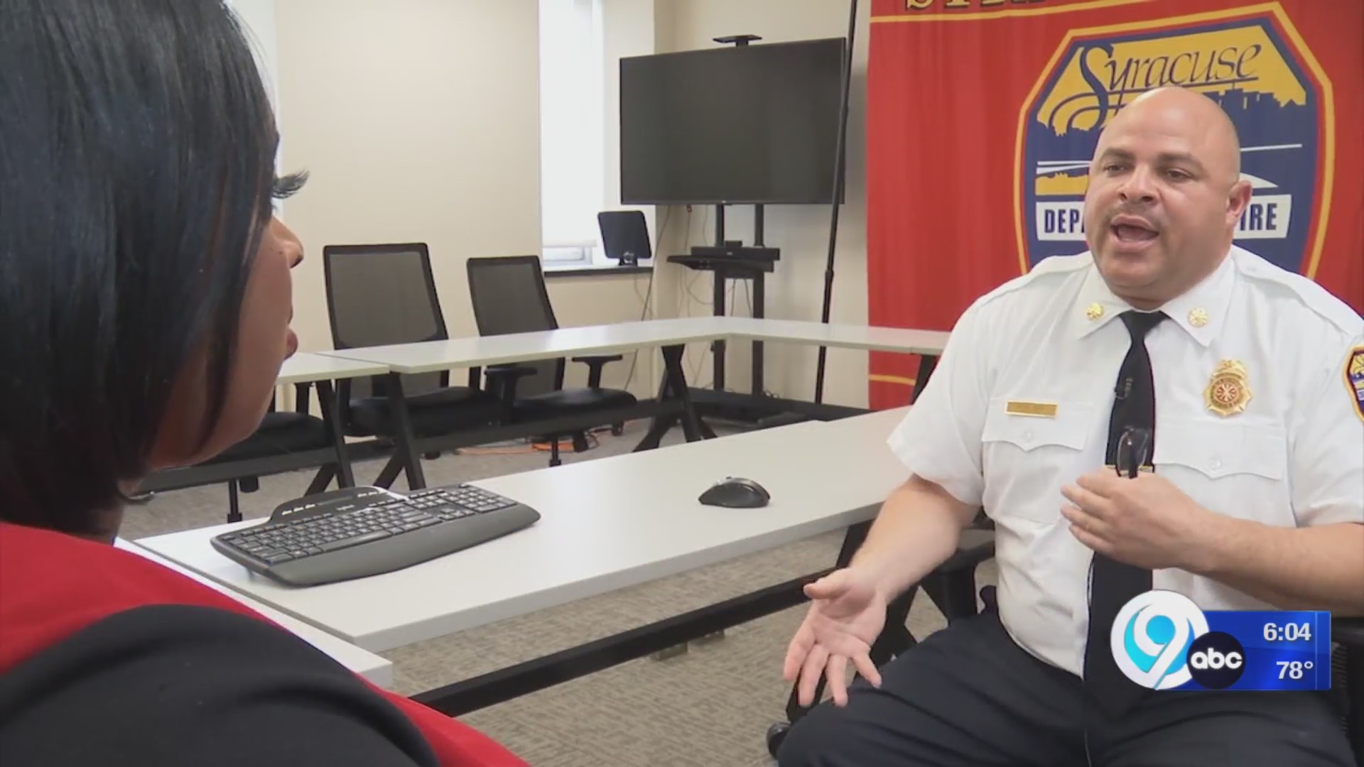 Syracuse Fire Department Chief Michael Monds honored as Career