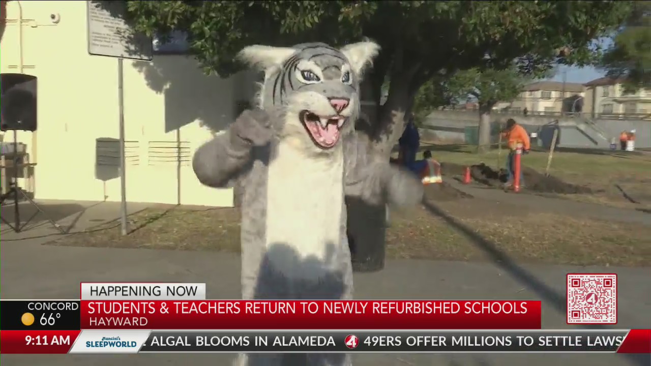 Hayward students, teachers return to newlyrefurbished schools KRON4