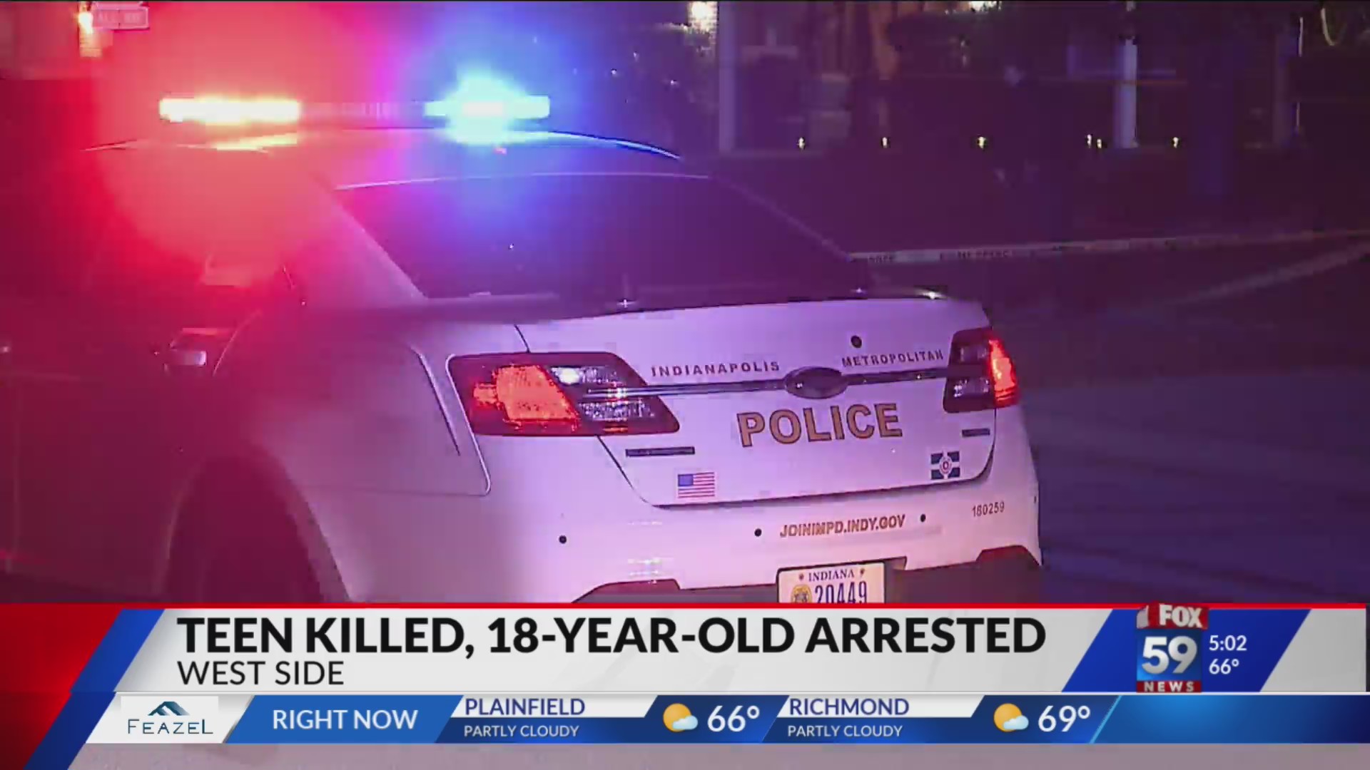 18-year-old arrested for murder of 16-year-old on Indy’s west side – Fox 59