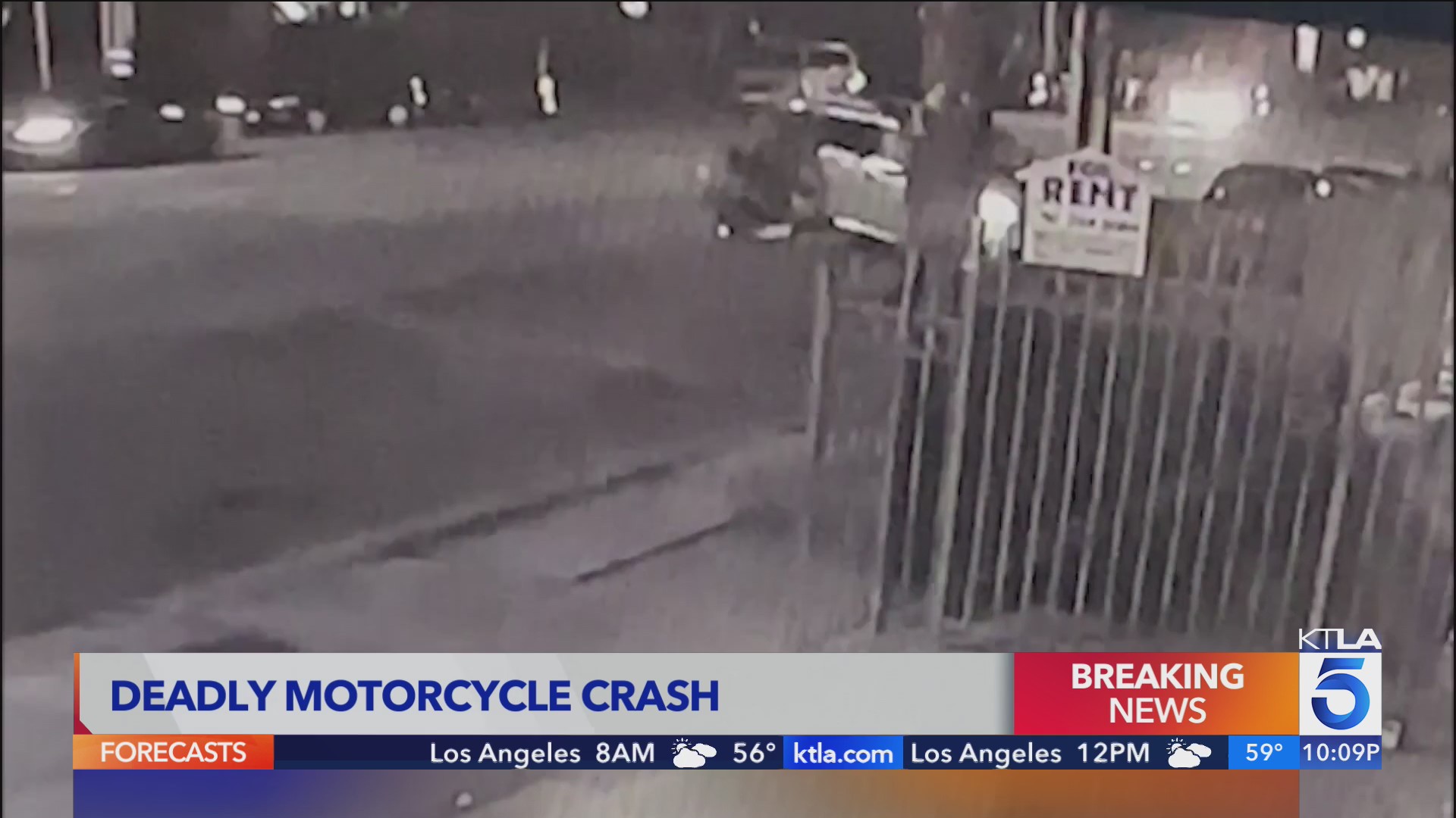 1 dead, another injured after motorcycle crash in Van Nuys KTLA