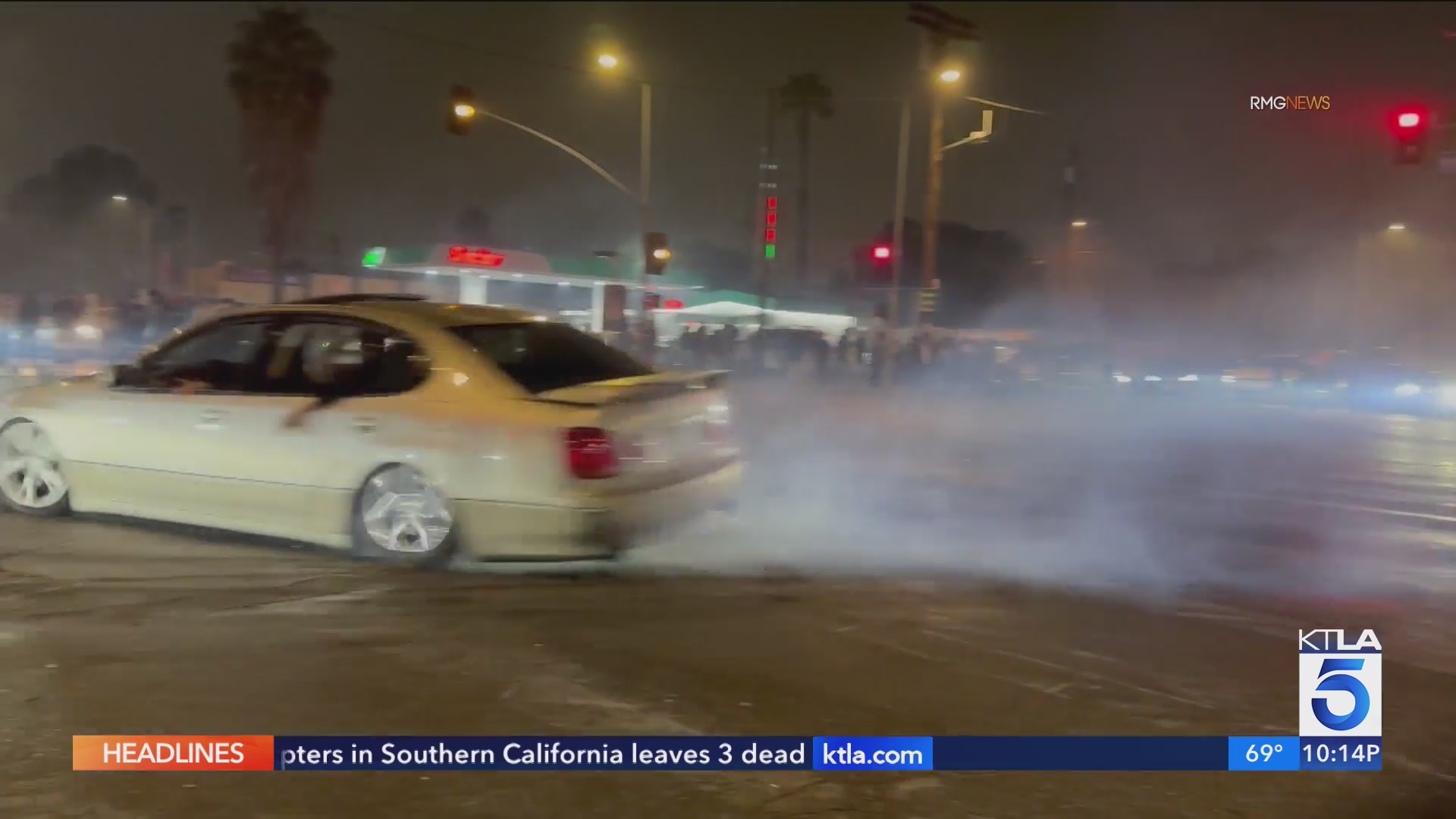 Shooting leaves 2 dead following street takeover reports in South Los ...