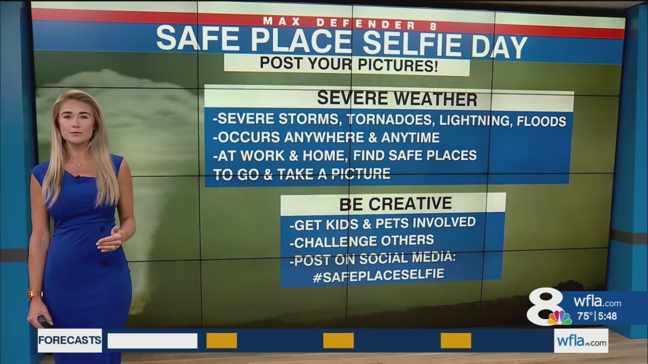 Safe Place Selfie Day WFLA