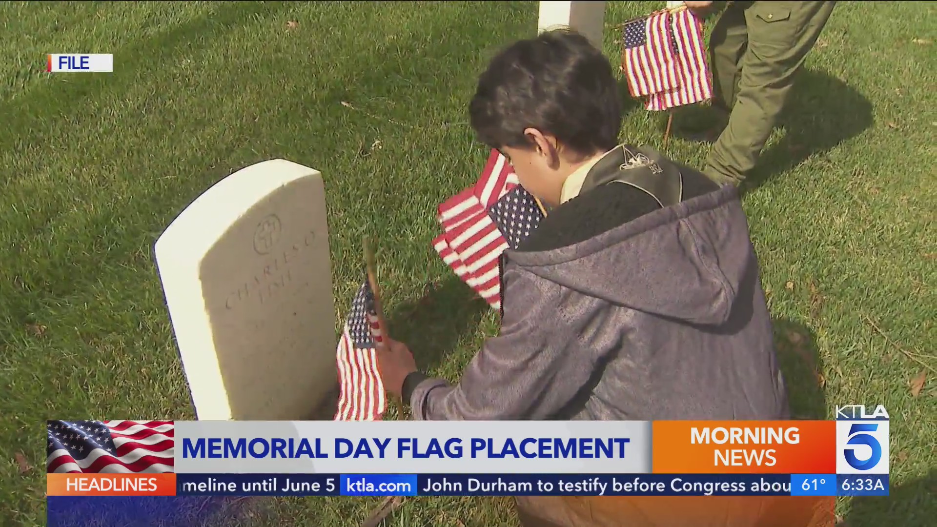 Los Angeles area Boy scouts honor fallen soldiers with Memorial Day ...