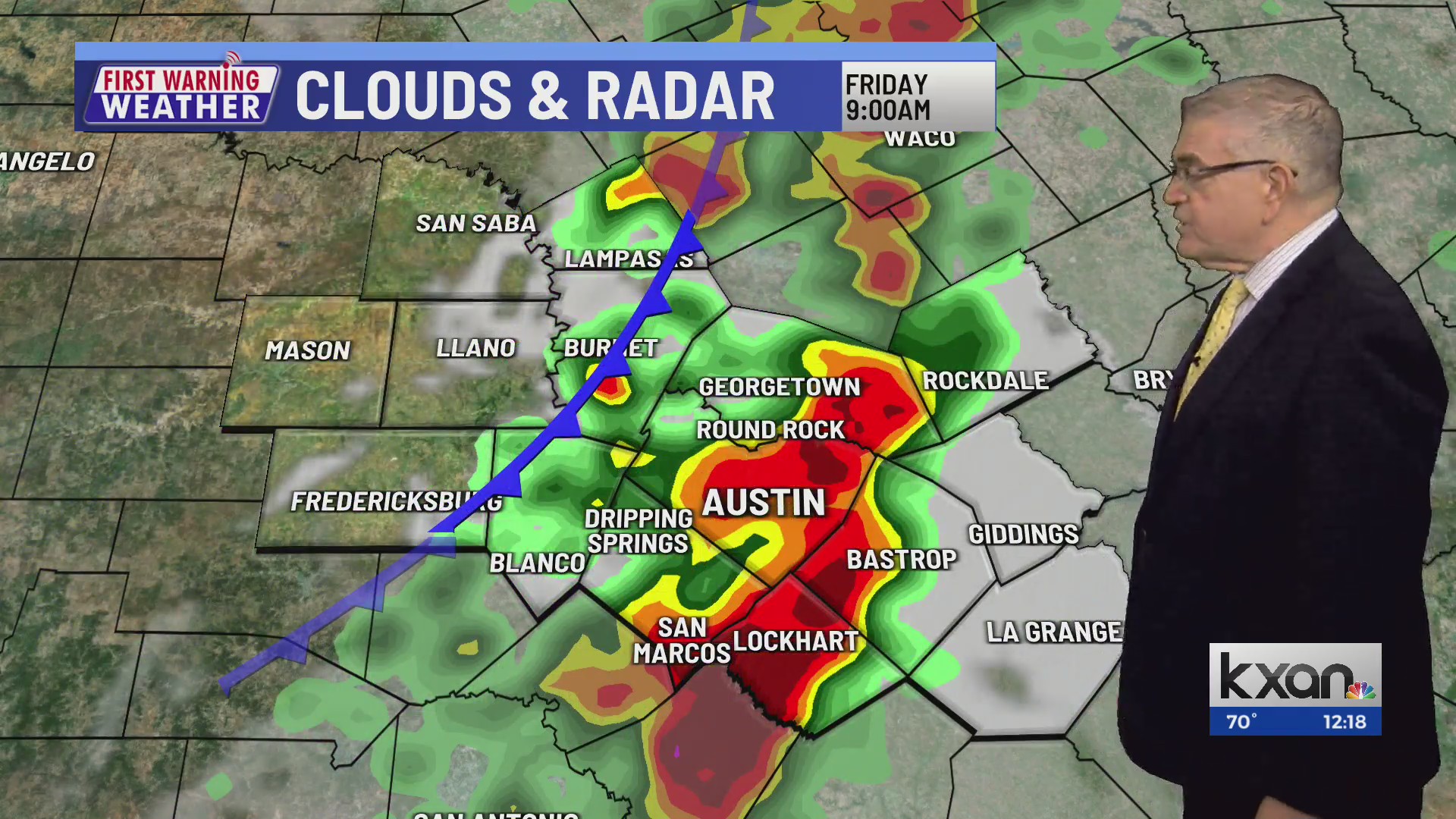 Wednesday First Warning Weather with Rich Segal – KXAN Austin