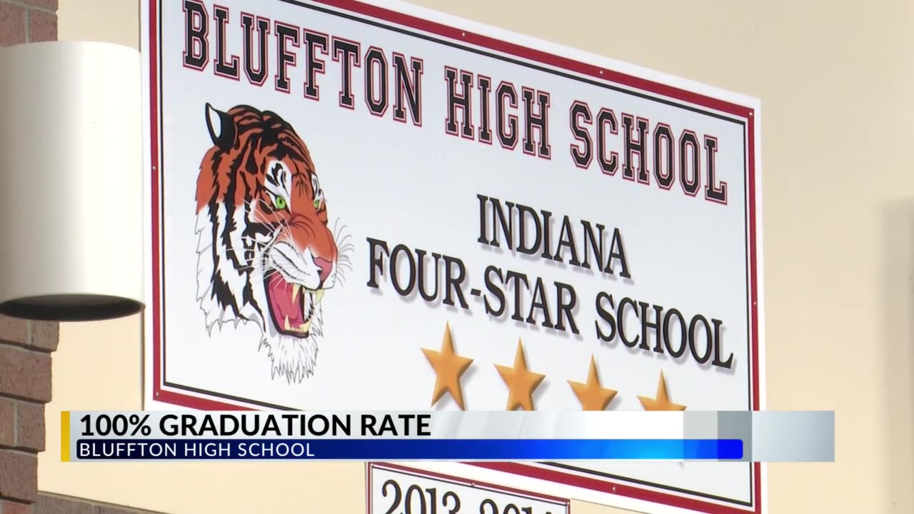 Perfect graduation rate at Bluffton High School WANE 15