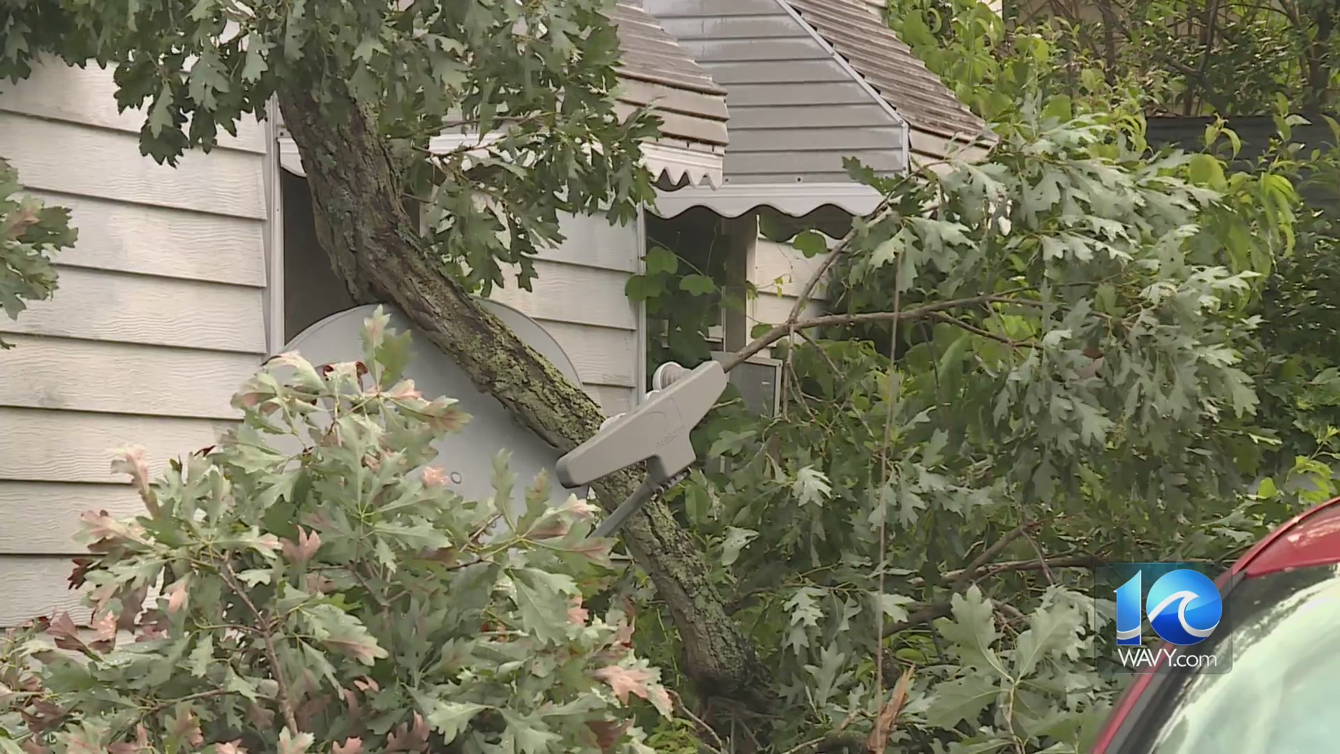 Overnight severe weather passed through Hampton Roads, power outages ...