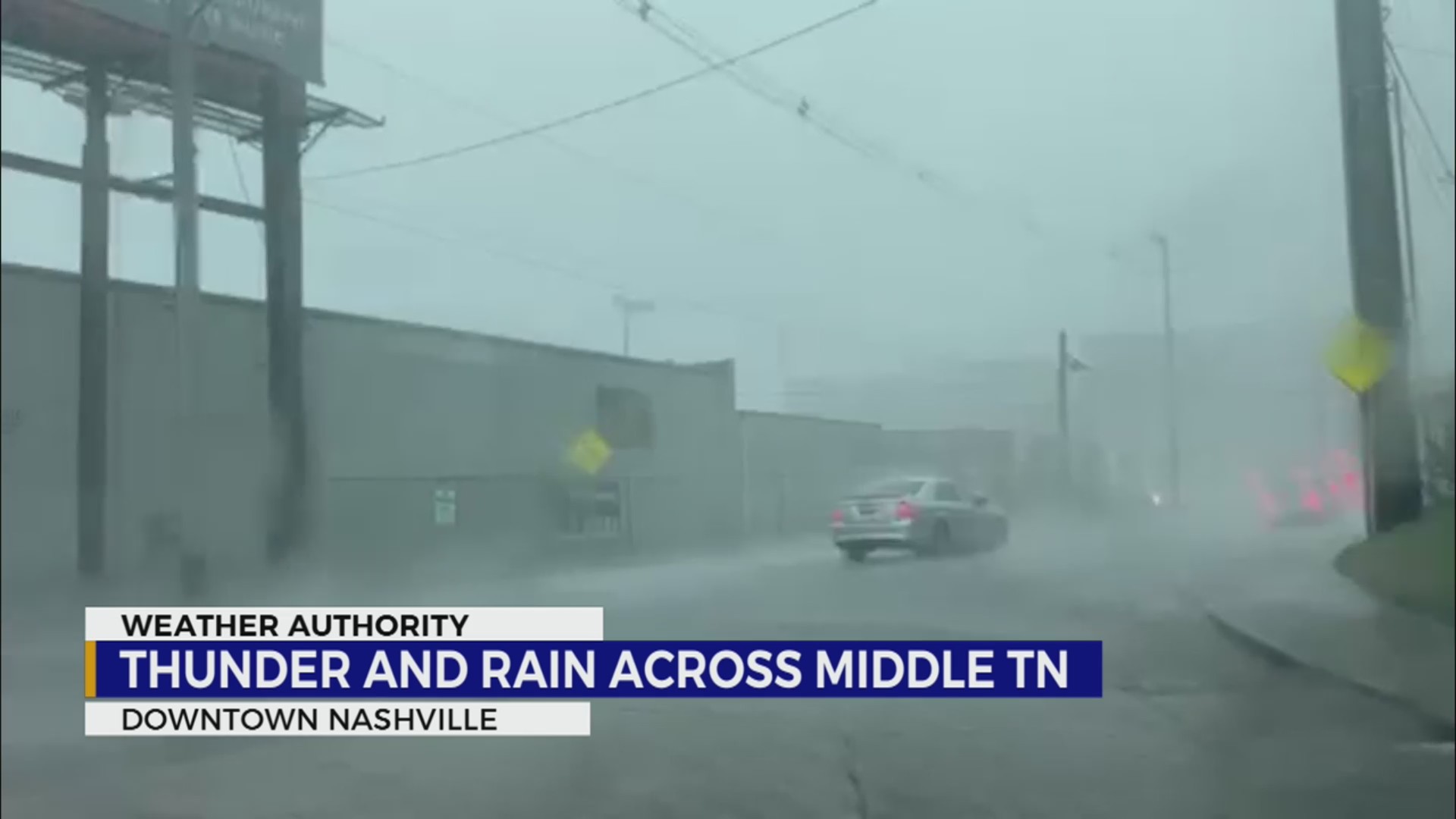 Thunder, rain, and fallen trees reported across Middle TN – WKRN News 2