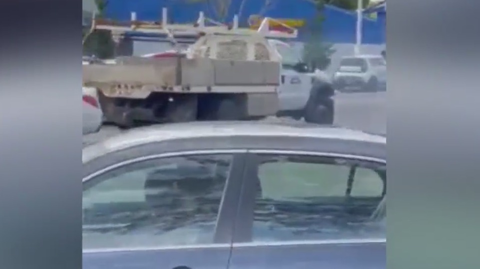 Shocking video: Driver arrested after slamming into 14 parked cars ...