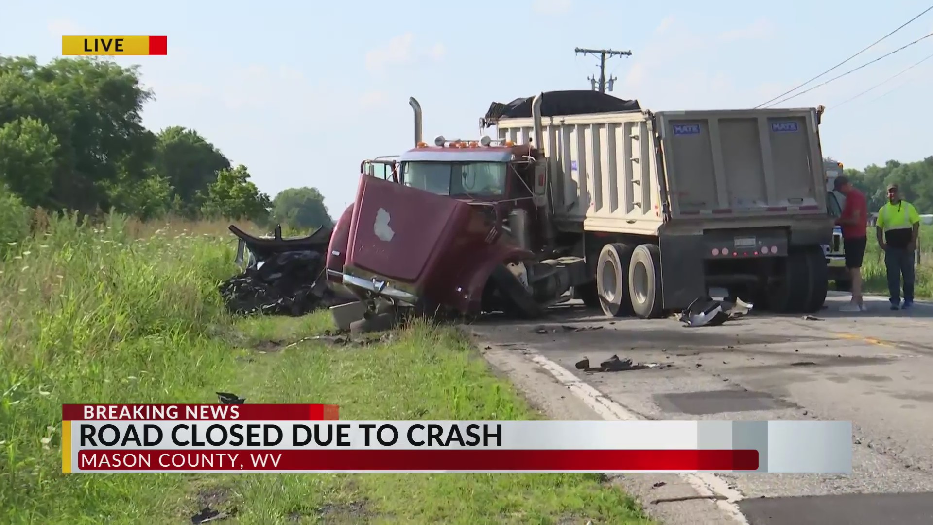 Fatal crash closes part of Route 2 in Mason County – WOWK 13 News