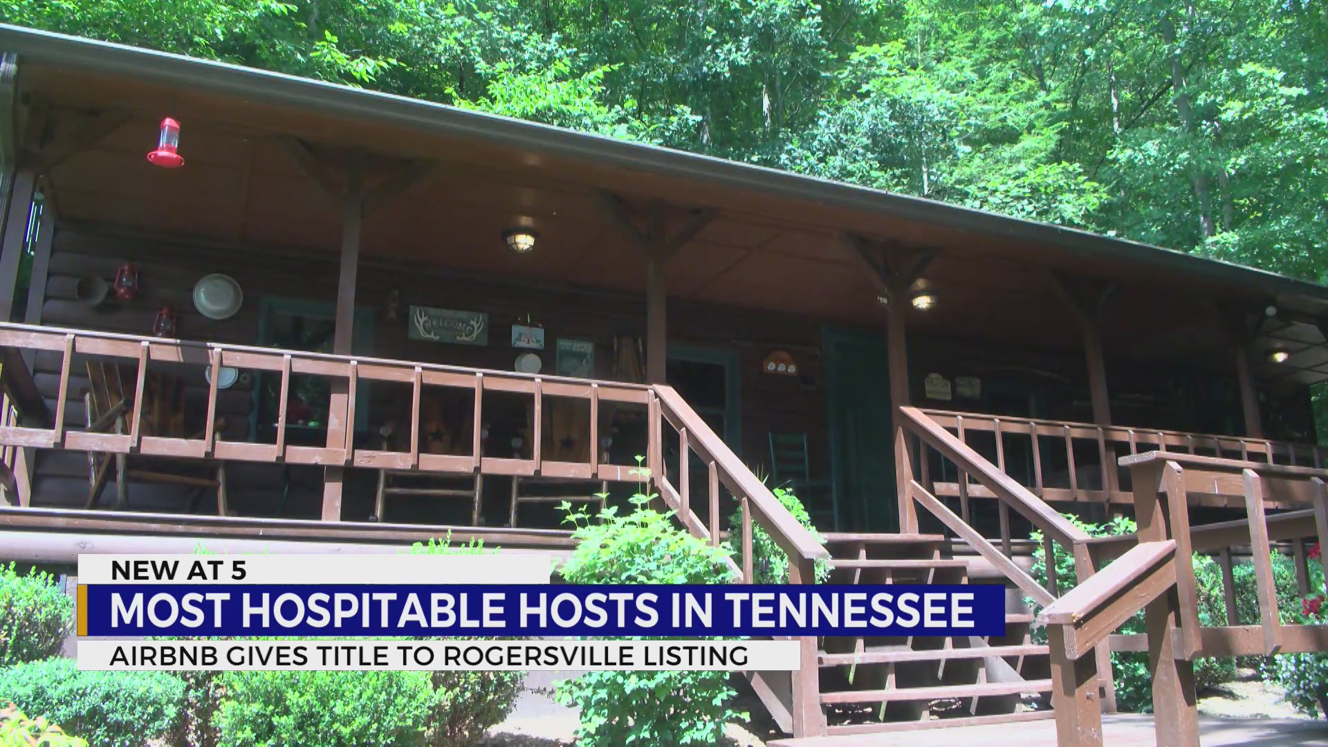 Rogersville Couple wins state Airbnb award WJHL TriCities News