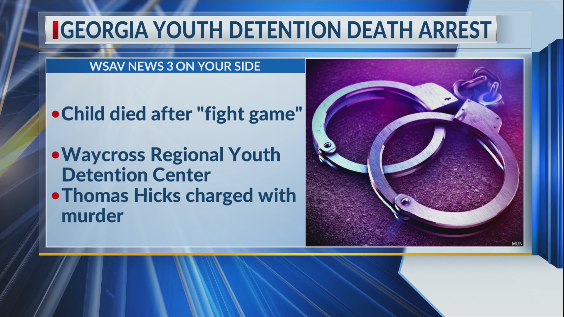 GBI Waycross juvenile correctional officer allowed kids to fight