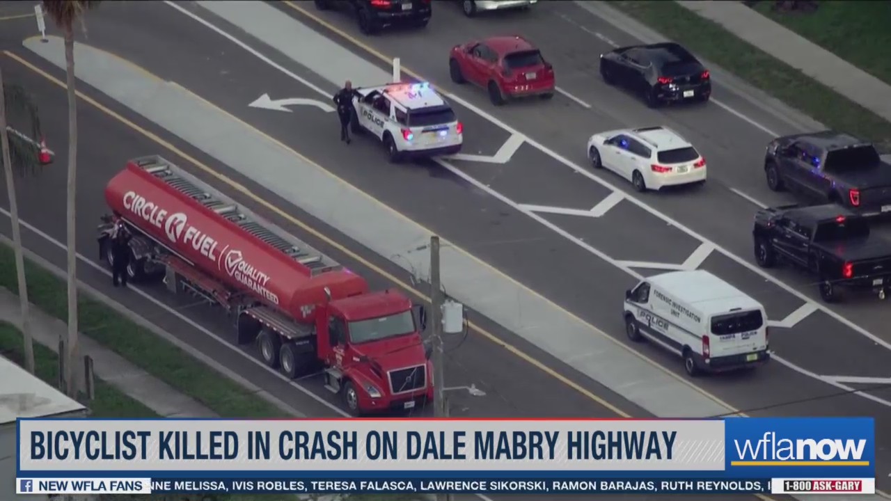 Bicyclist killed in crash that shut down part of Dale Mabry Highway – WFLA