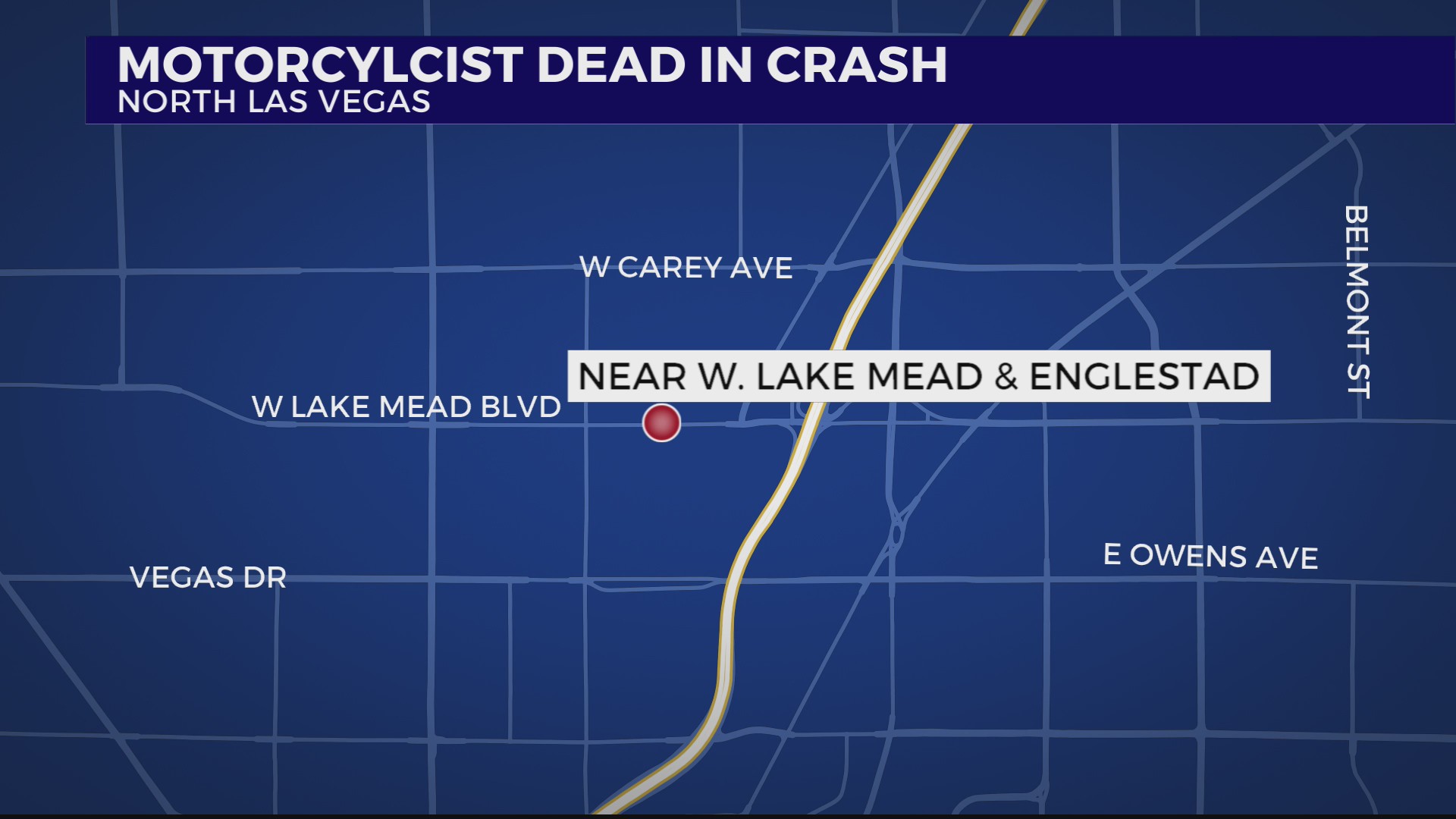 Motorcyclist dead after crash in North Las Vegas – KLAS