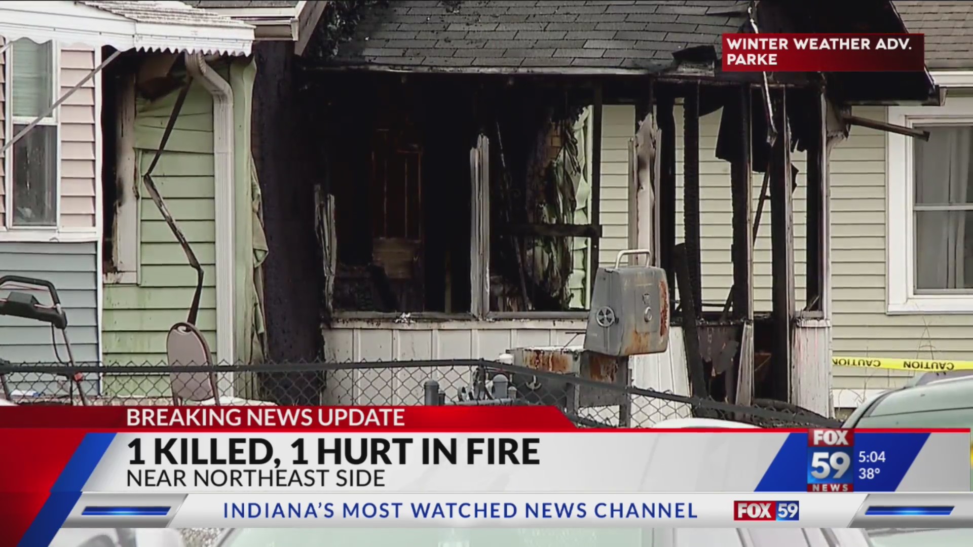 1 killed, another critically injured in house fire – Fox 59