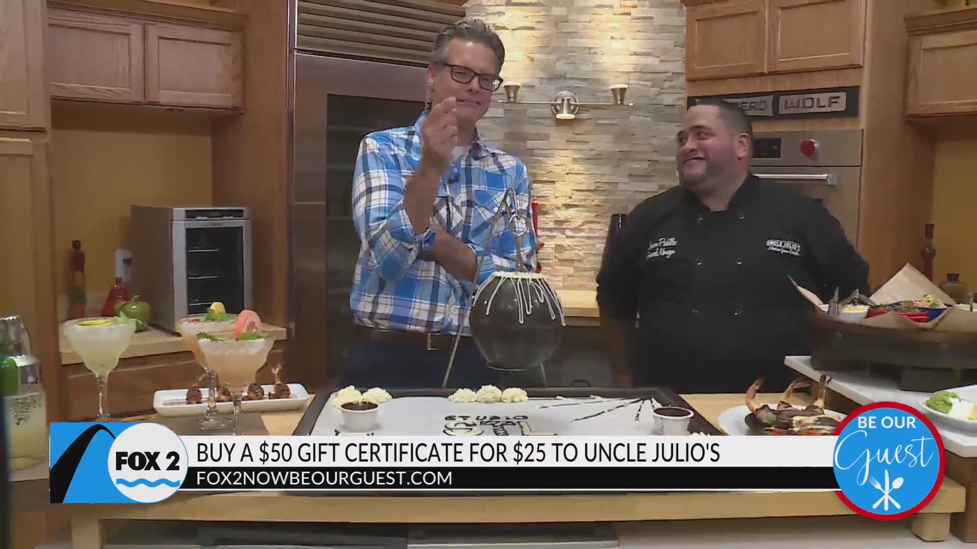 Be Our Guest! Buy a $50 gift certificate to Uncle Julio's for only $25! –  FOX 2