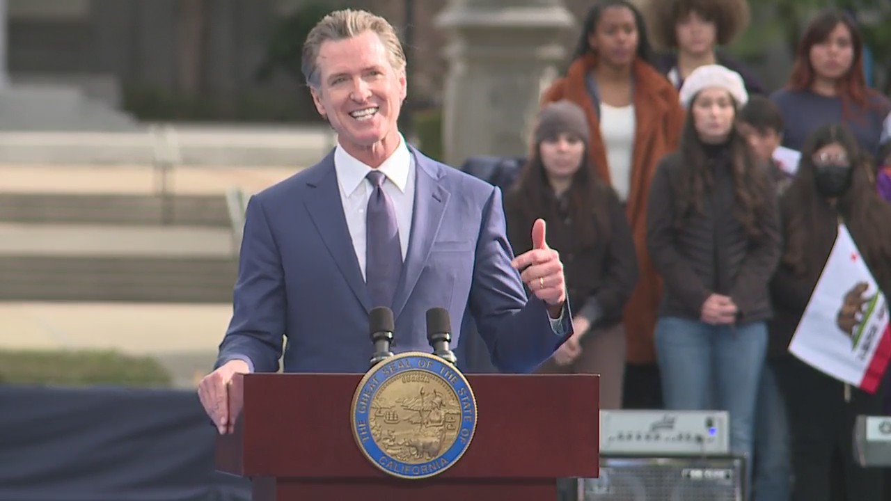 Governor Gavin Newsom’s speech at the inauguration ceremony of his
