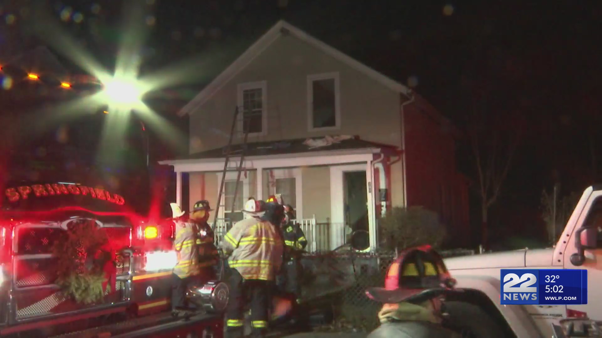 One person injured in house fire on Quincy Street in Springfield – WWLP