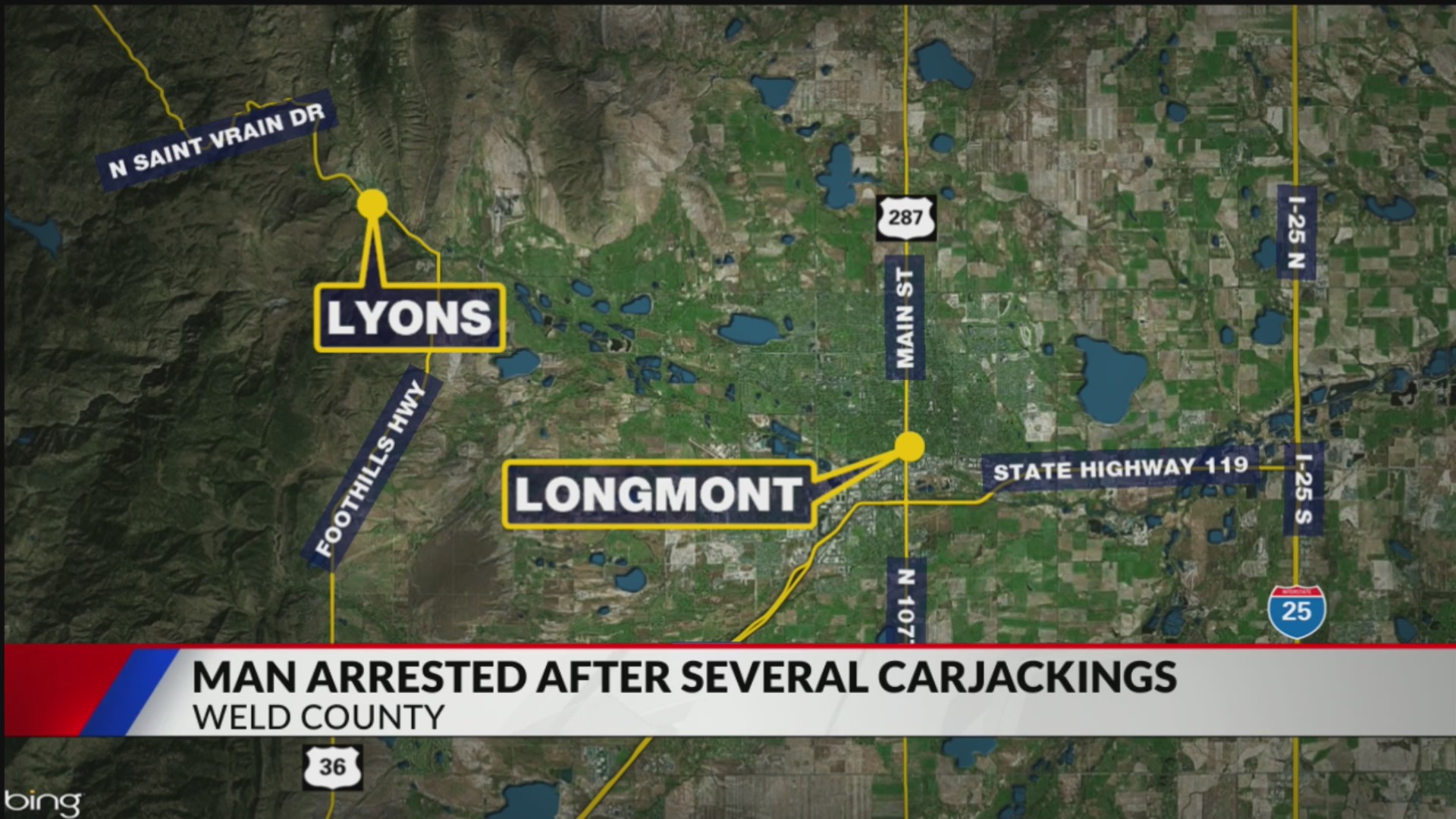 Man arrested after several carjackings in Weld County: CSP – FOX31 Denver