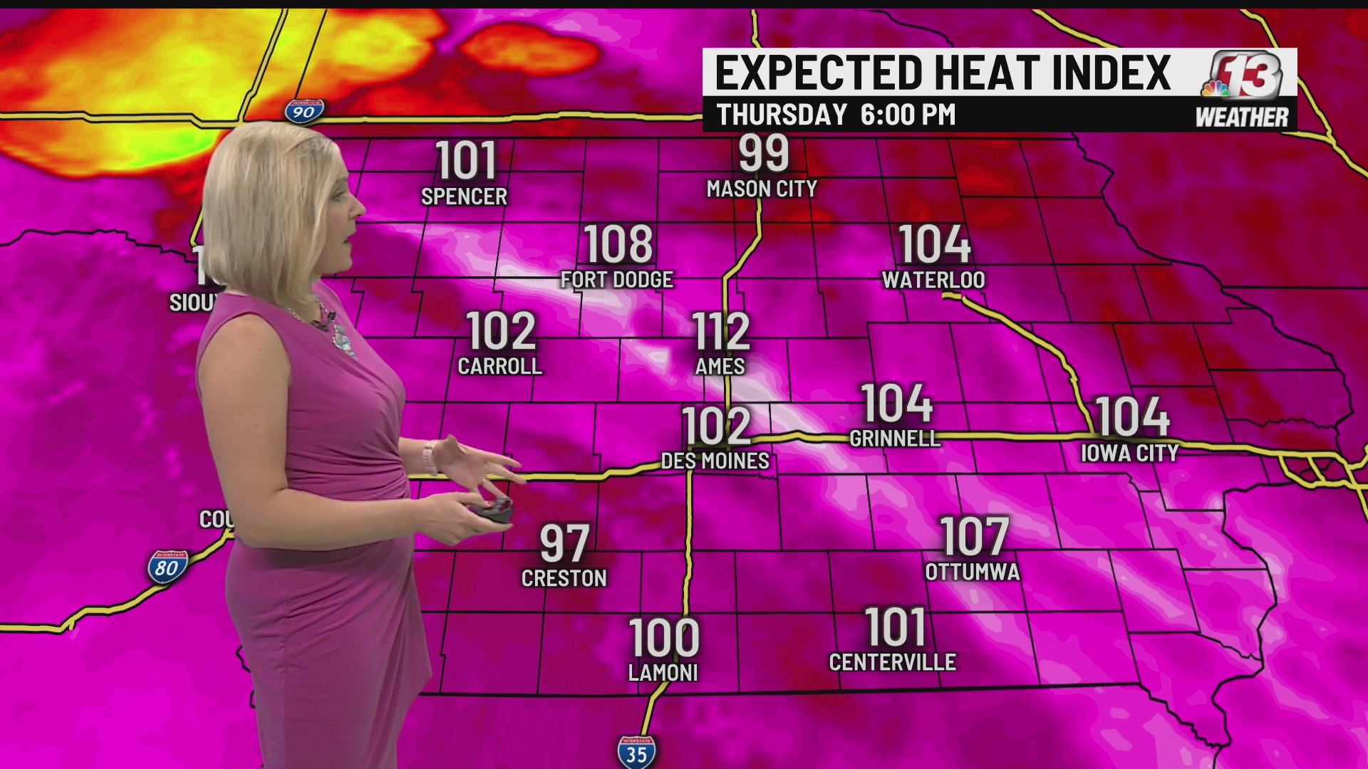 Thursday Weather Forecast