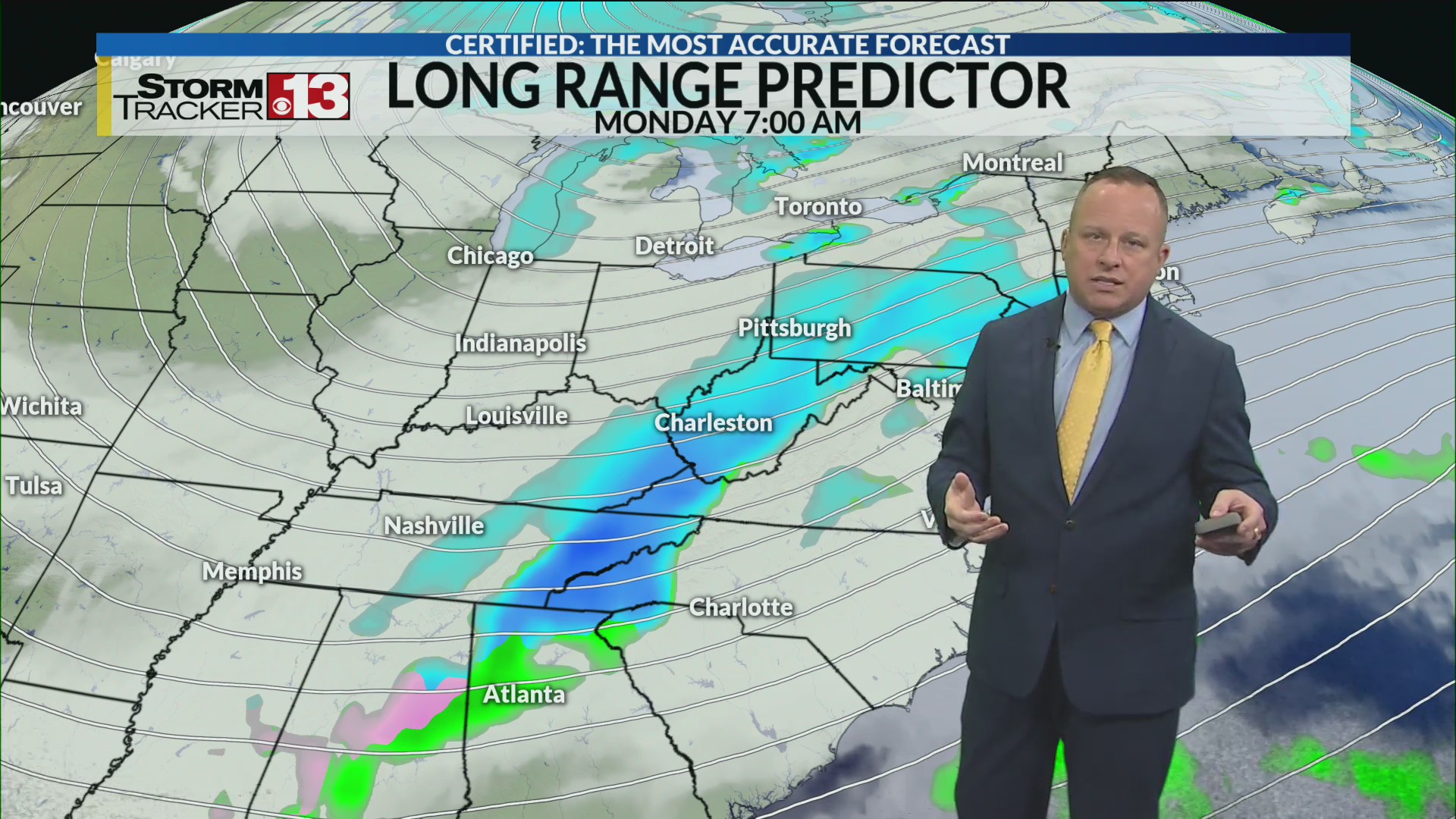 Stormy Friday ahead and 20s next week! – WOWK 13 News
