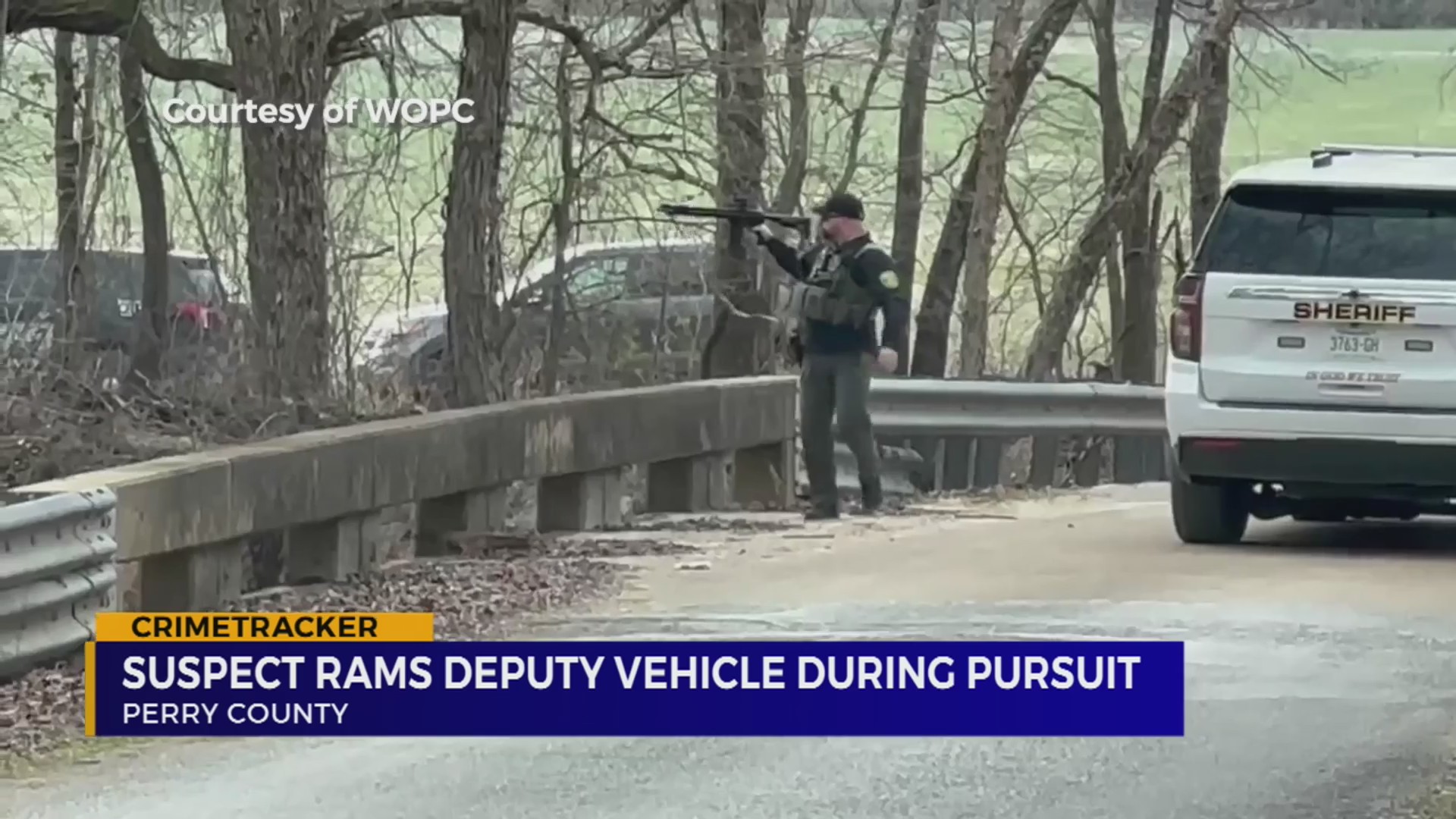 Suspect rams deputy vehicle during pursuit – WKRN News 2