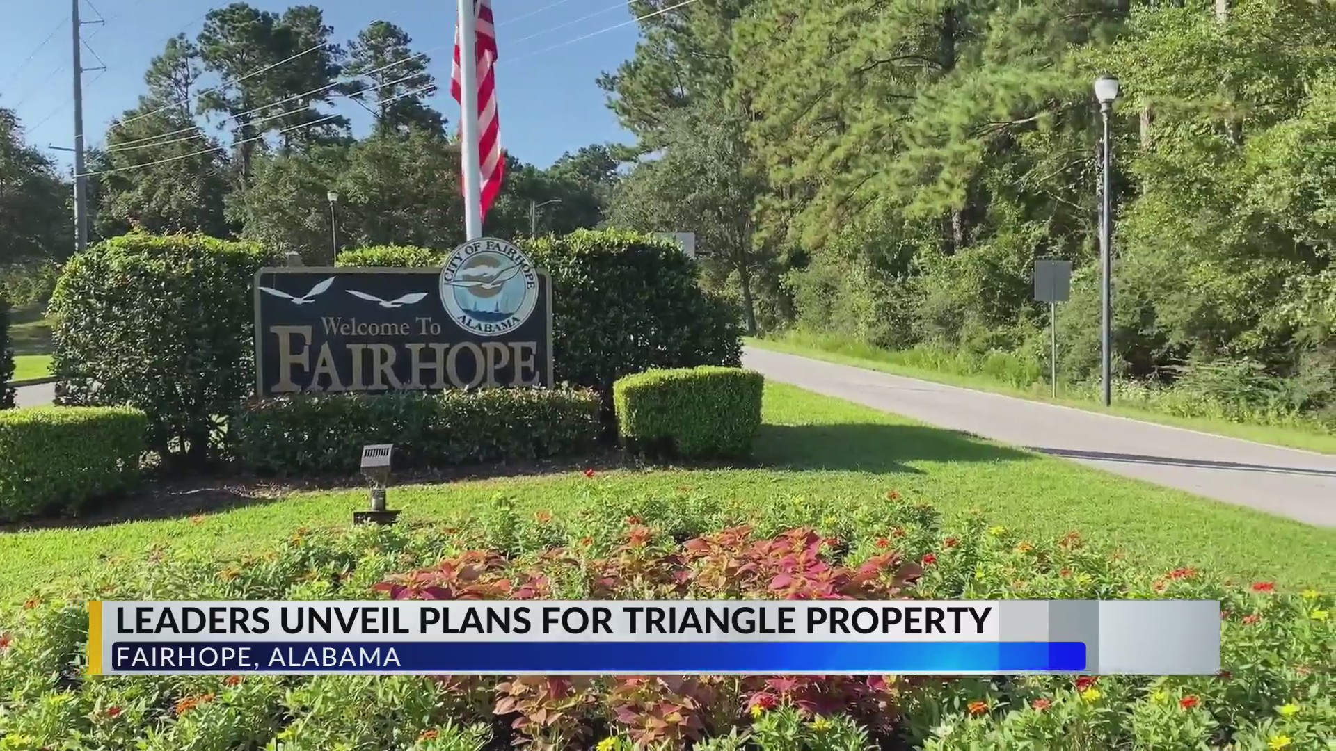 Changes made, plans unveiled for Fairhope Triangle Property WKRG News 5