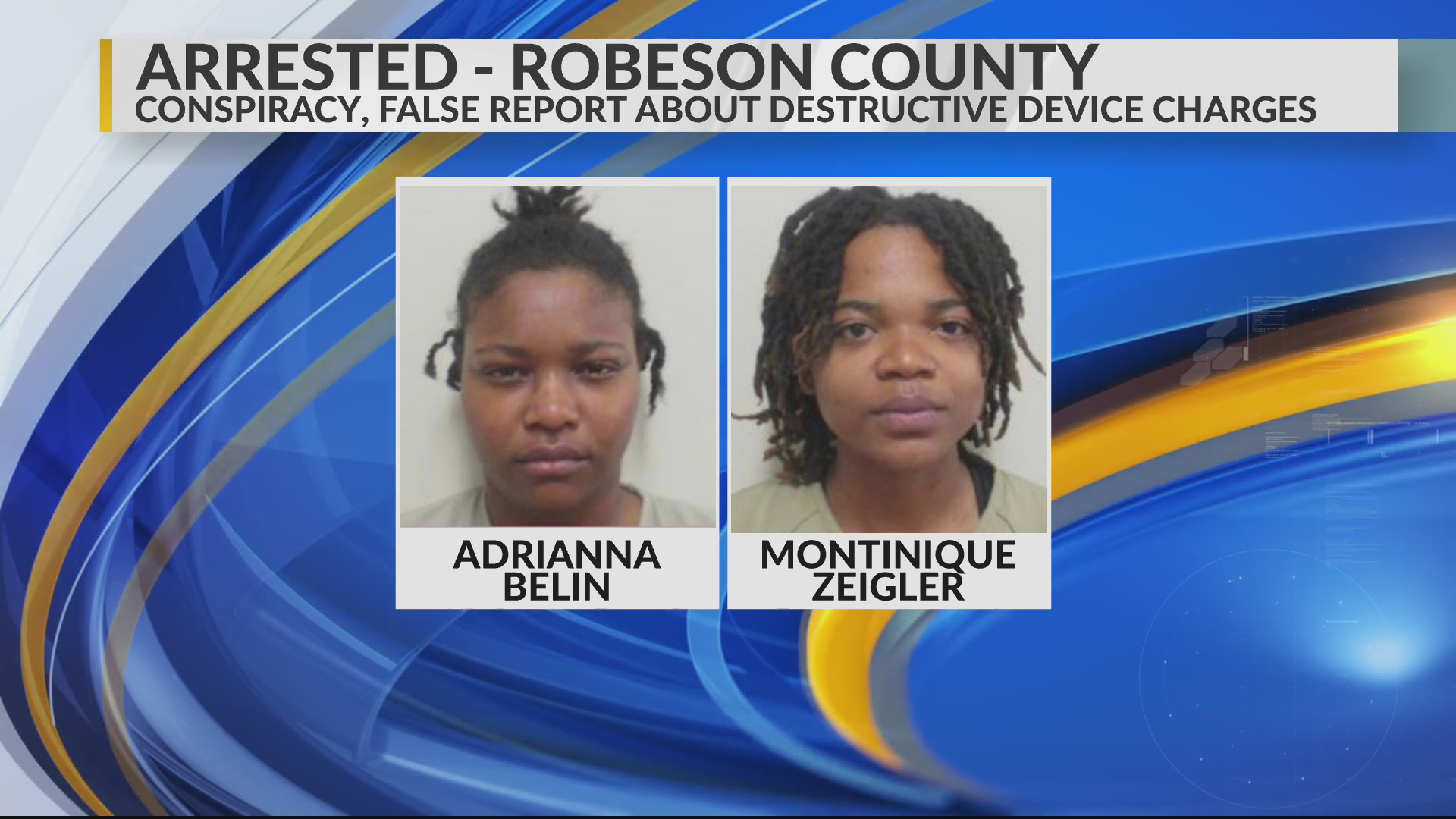 2 North Carolina women charged with making bomb threats to Maxton