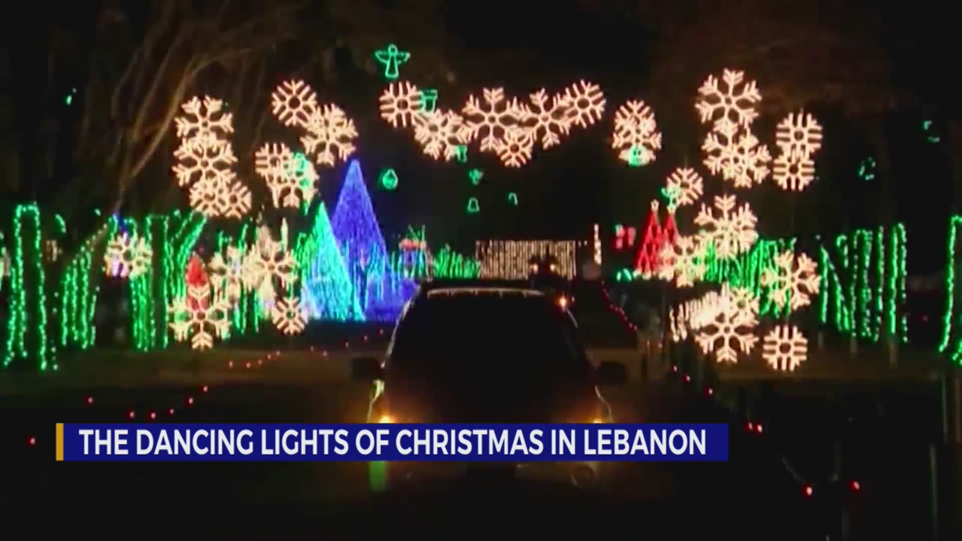 Newsmaker The Dancing Lights of Christmas in Lebanon WKRN News 2