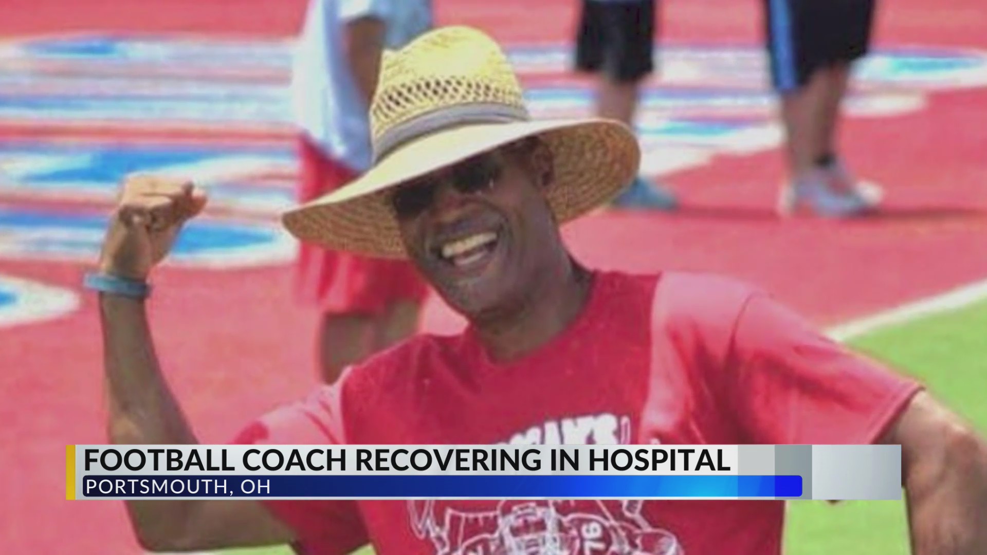 Coach recovering after injury at Portsmouth High School football game