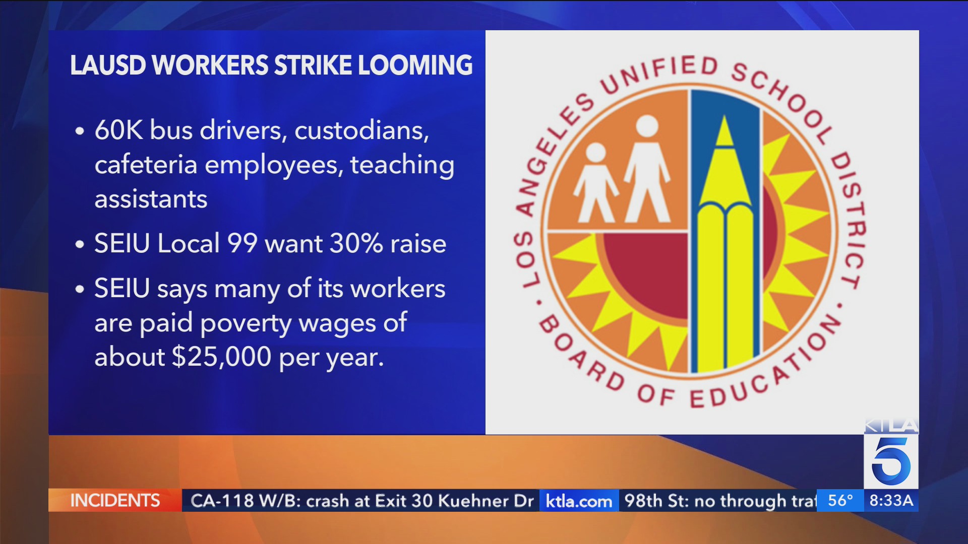 LAUSD prepares for school closures as strike looms KTLA